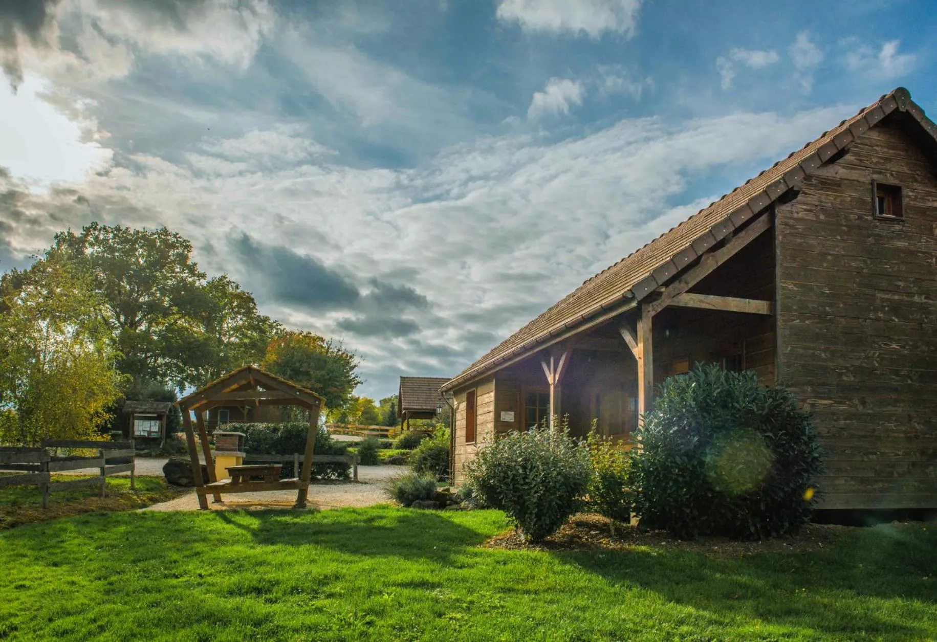 View (from property/room) in SAS Le Hameau des Grilles
