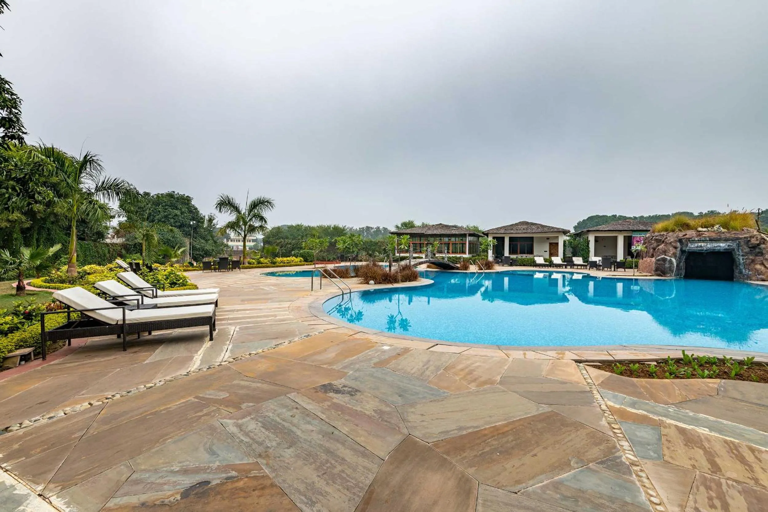 Swimming pool in The Baagh Ananta Elite Ranthambore