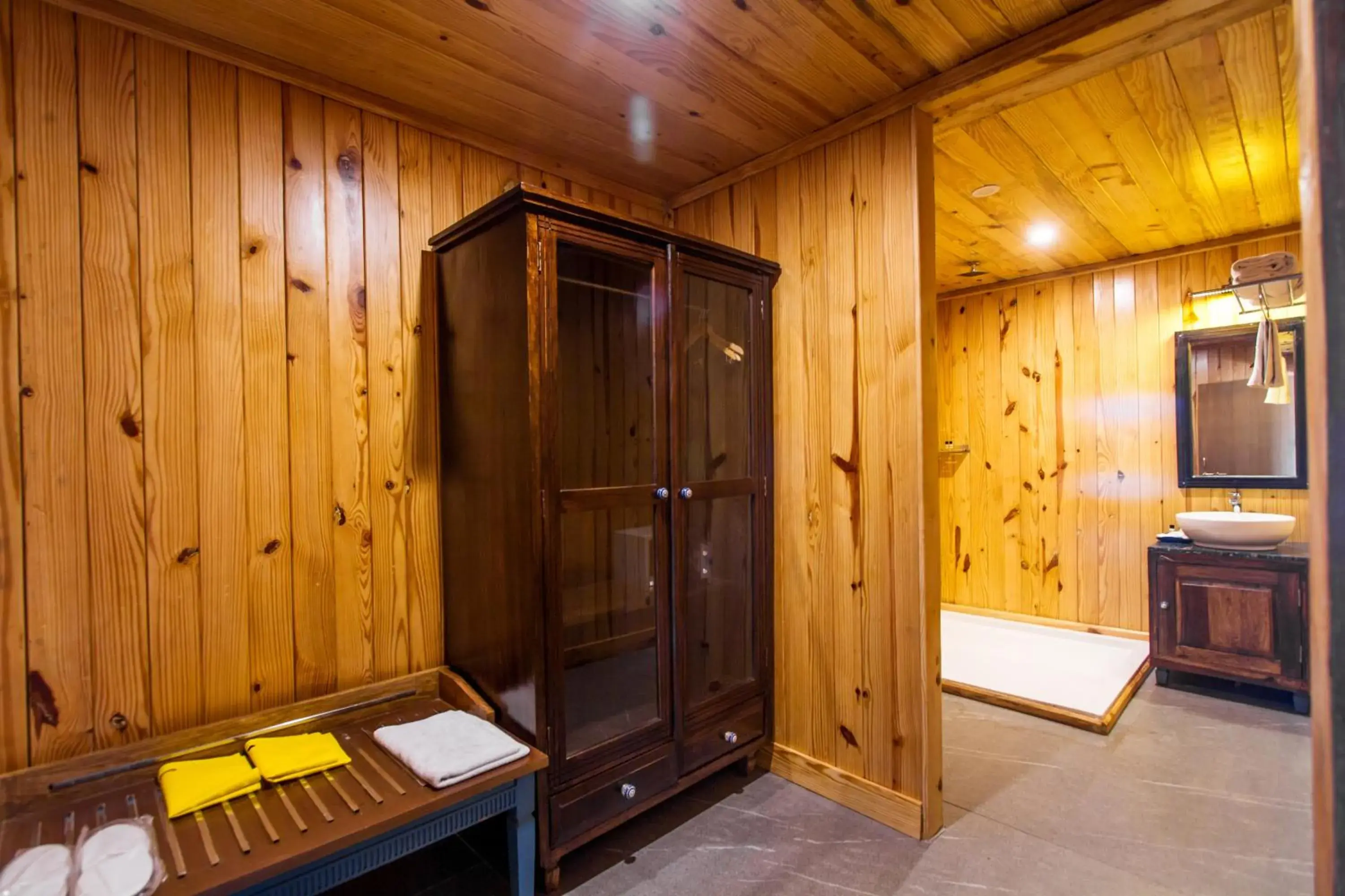 Bathroom in The Baagh Ananta Elite Ranthambore Bathroom in The Baagh Ananta Elite Ranthambore