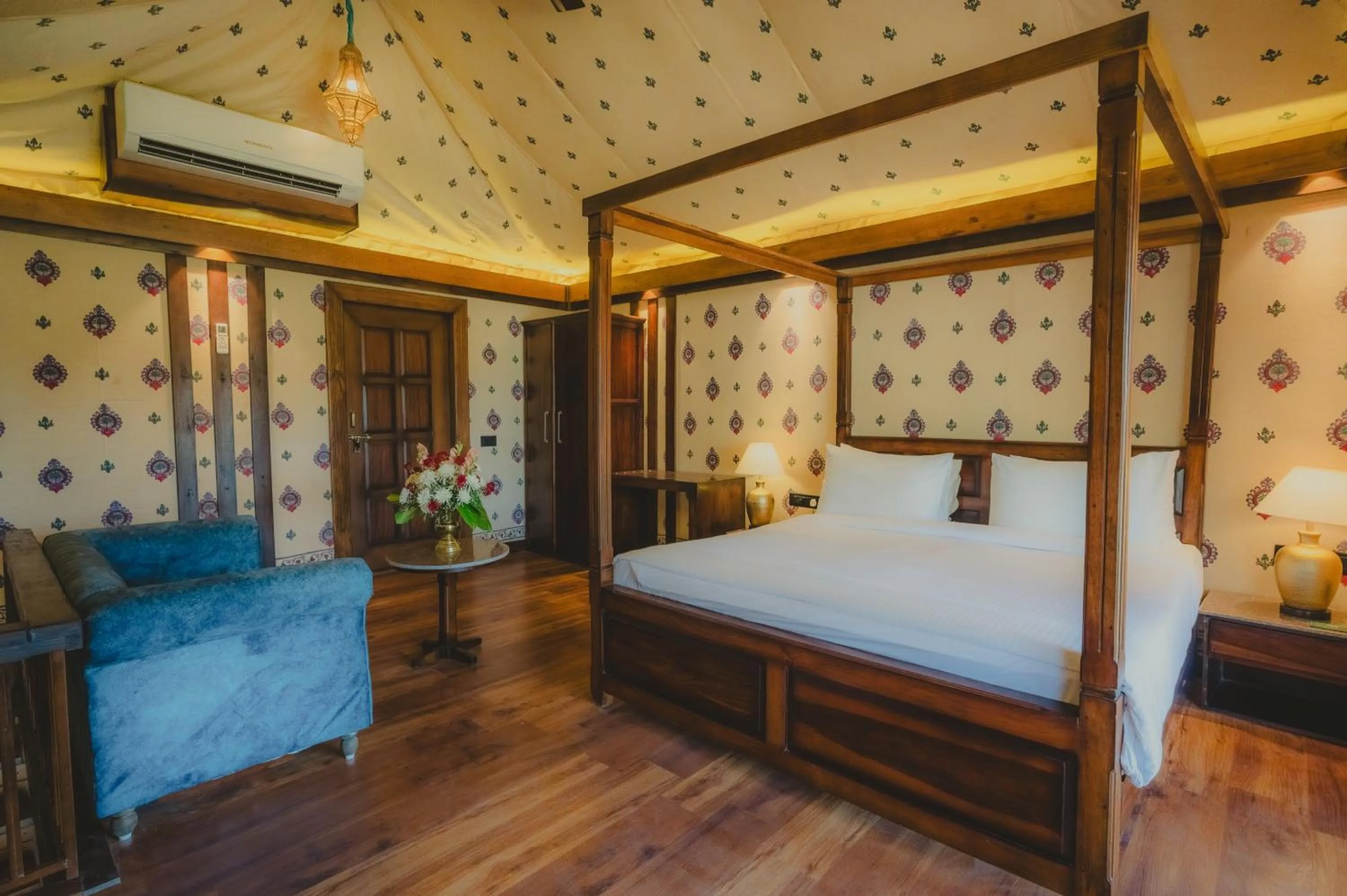 Bed in The Baagh Ananta Elite Ranthambore
