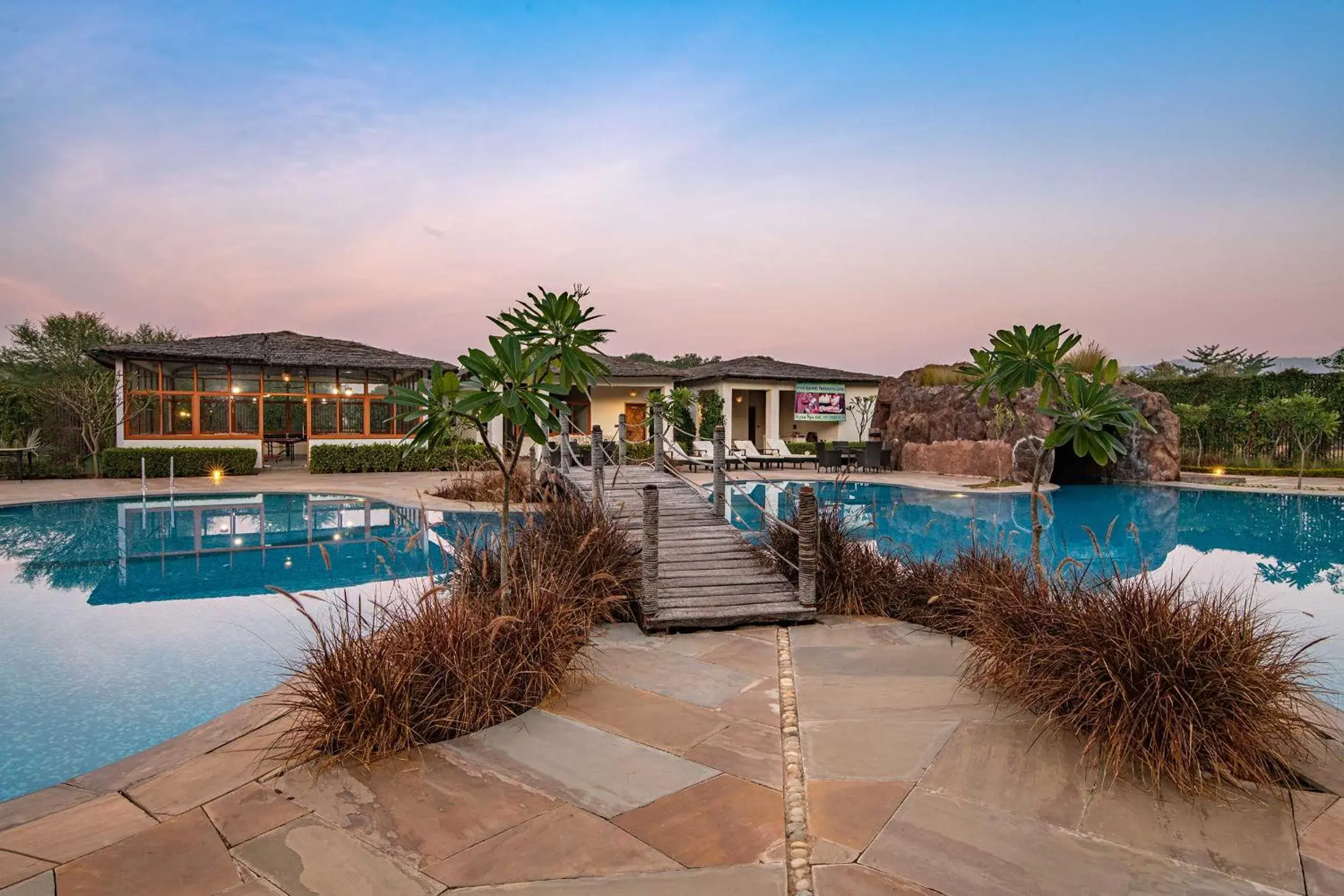 Swimming pool in The Baagh Ananta Elite Ranthambore Swimming pool in The Baagh Ananta Elite Ranthambore