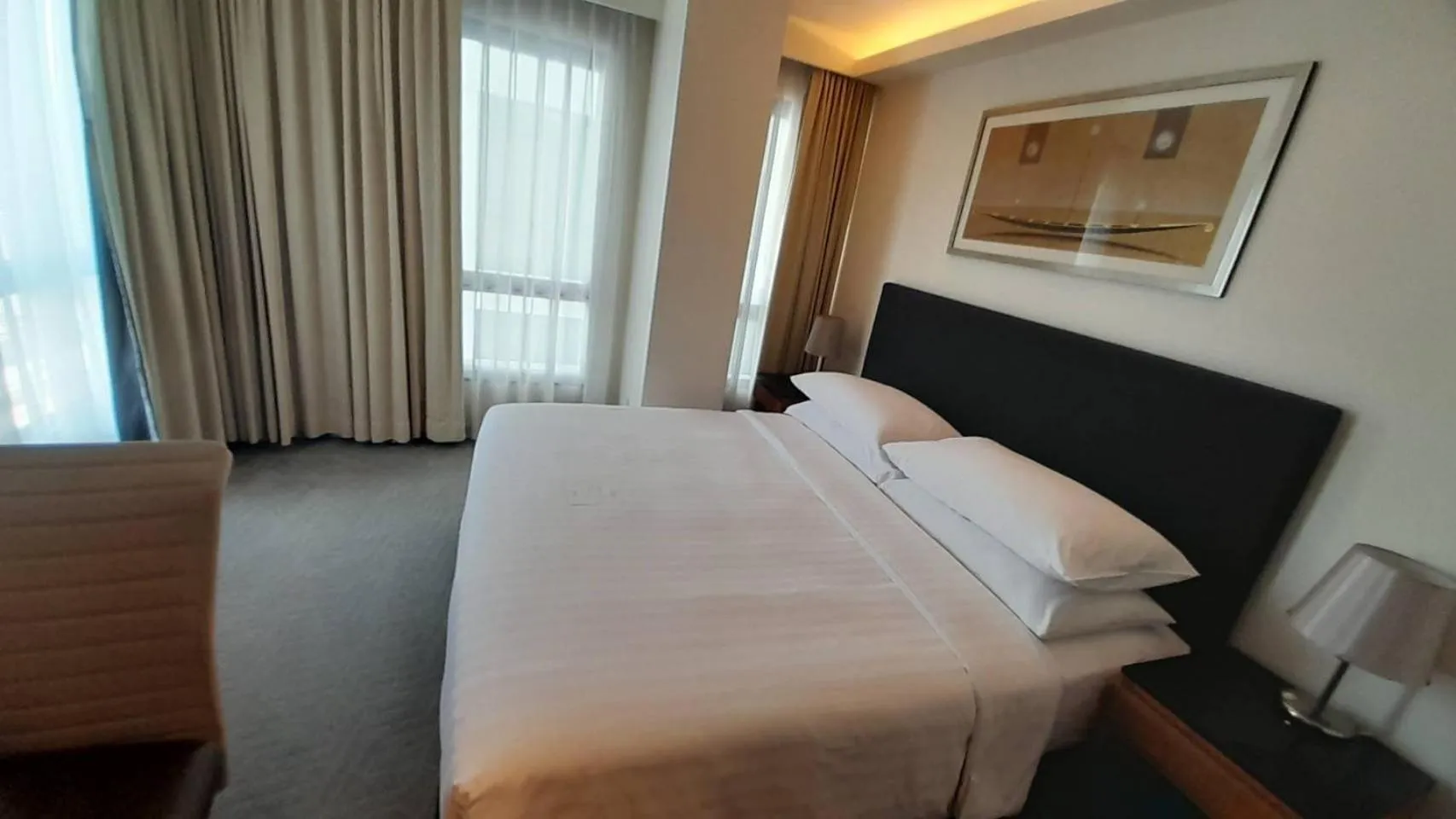 Bed in Chatrium Sathon Bangkok