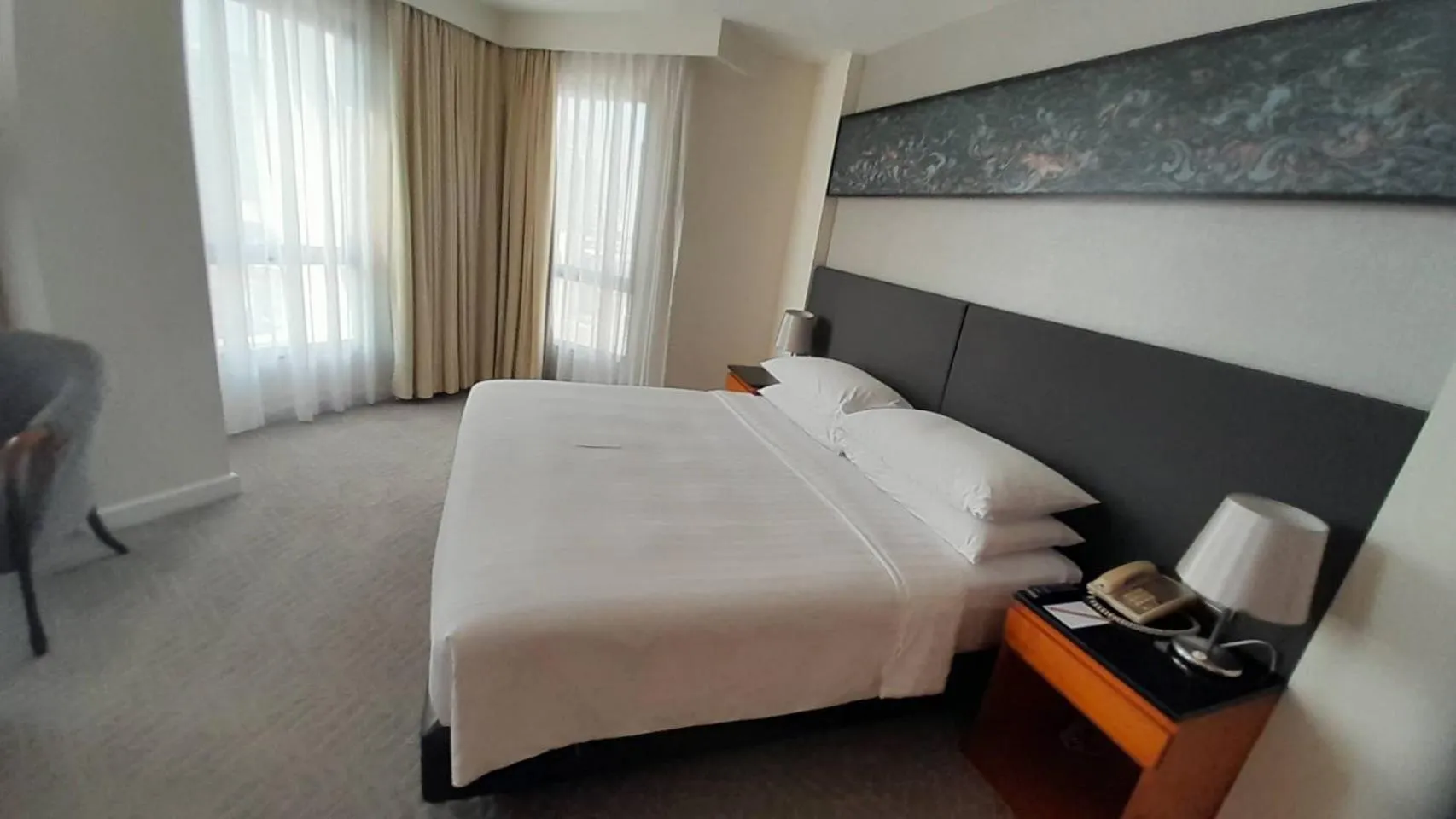 Bed in Chatrium Sathon Bangkok