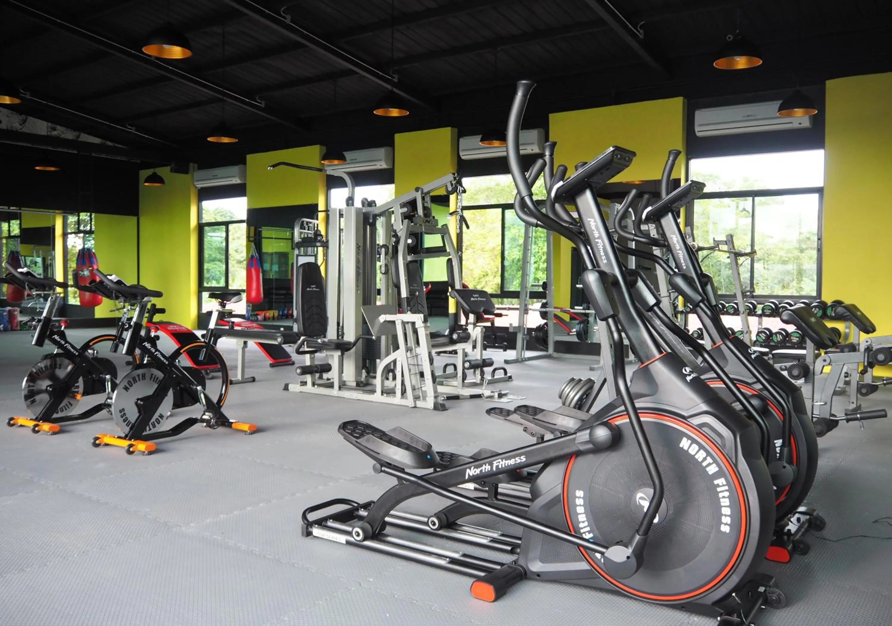 Fitness centre/facilities in New Travel Lodge Hotel