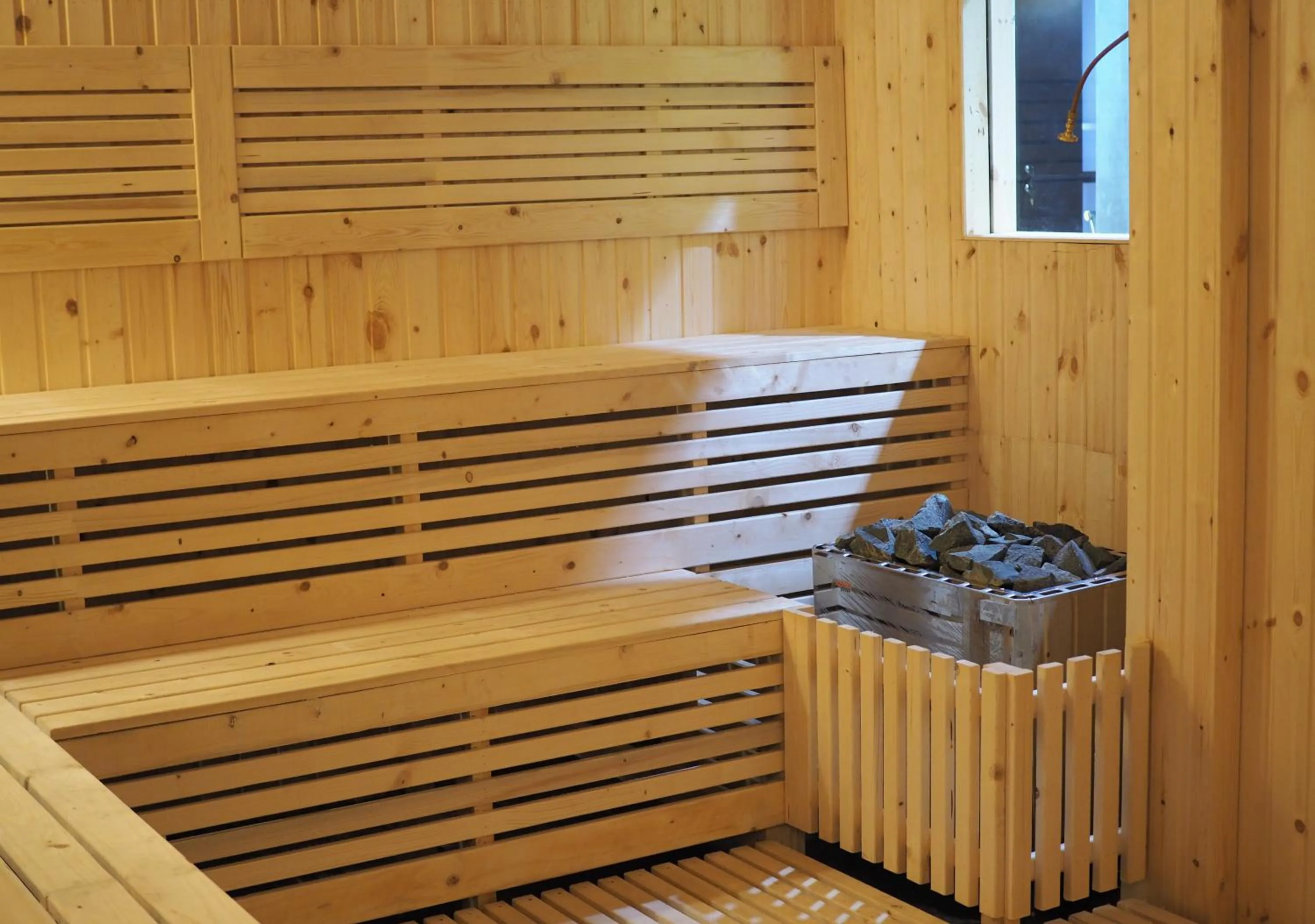 Sauna in New Travel Lodge Hotel