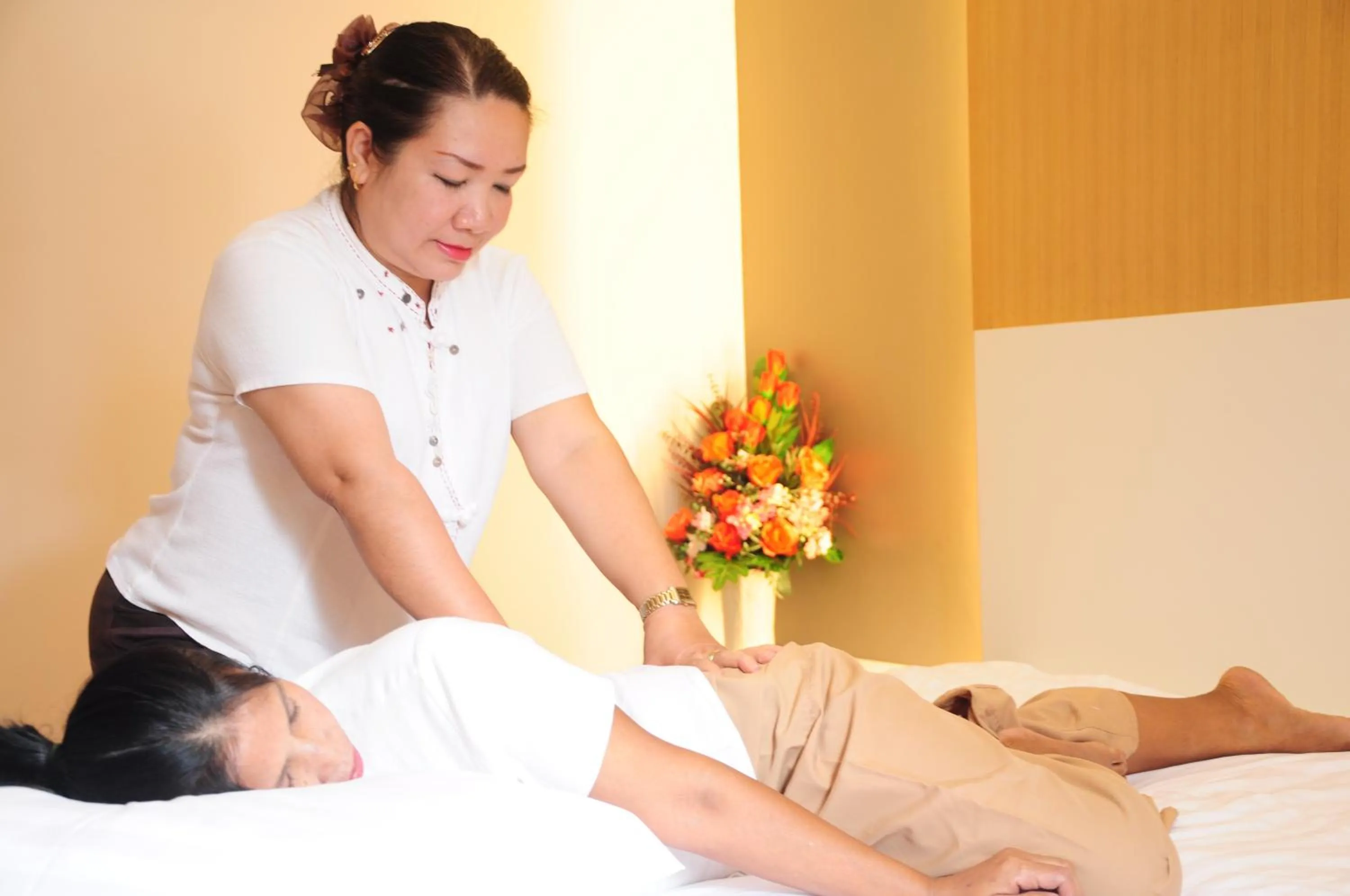 Staff in New Travel Lodge Hotel