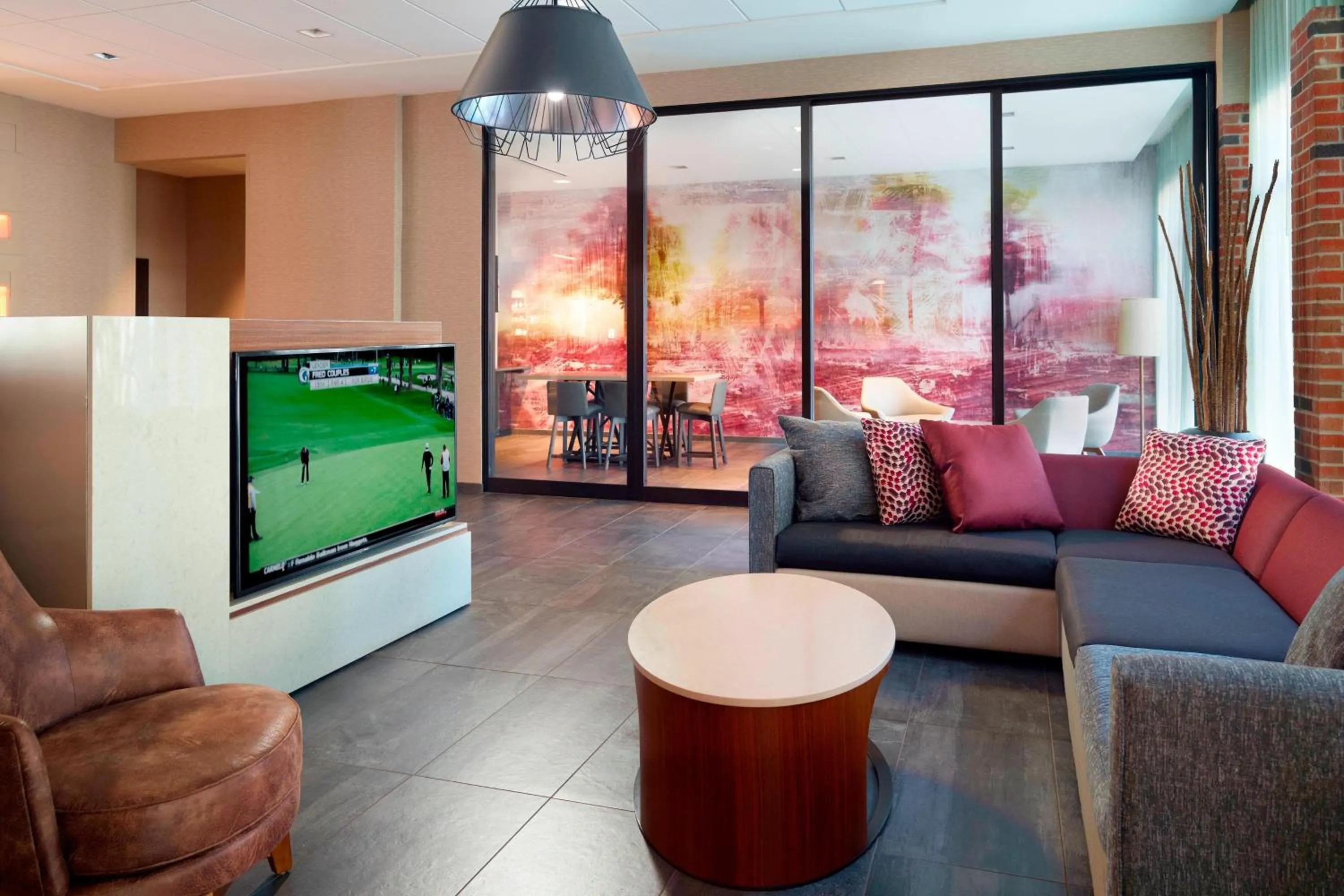 Lobby or reception in Courtyard by Marriott LaGrange