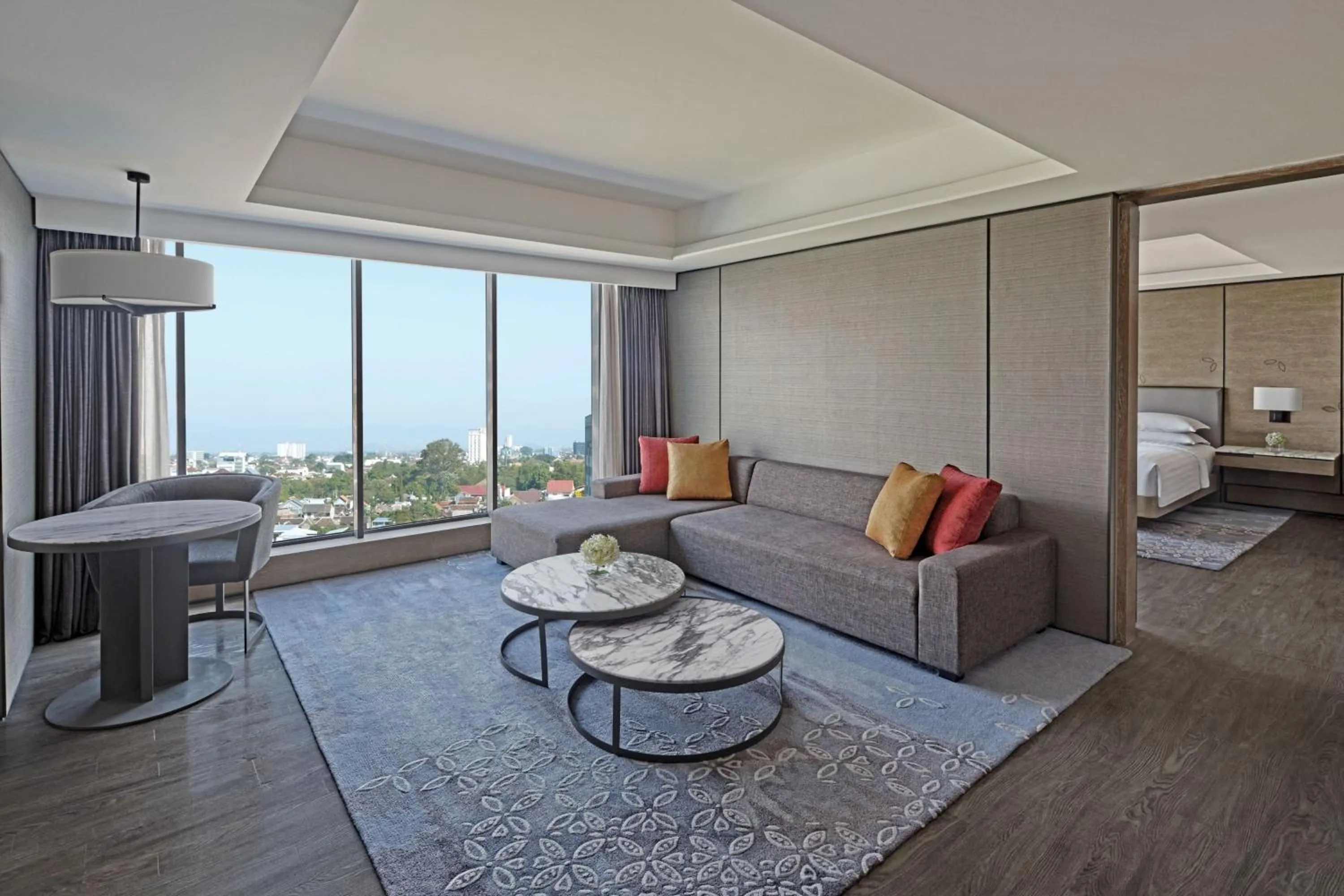 Living room in Yogyakarta Marriott Hotel