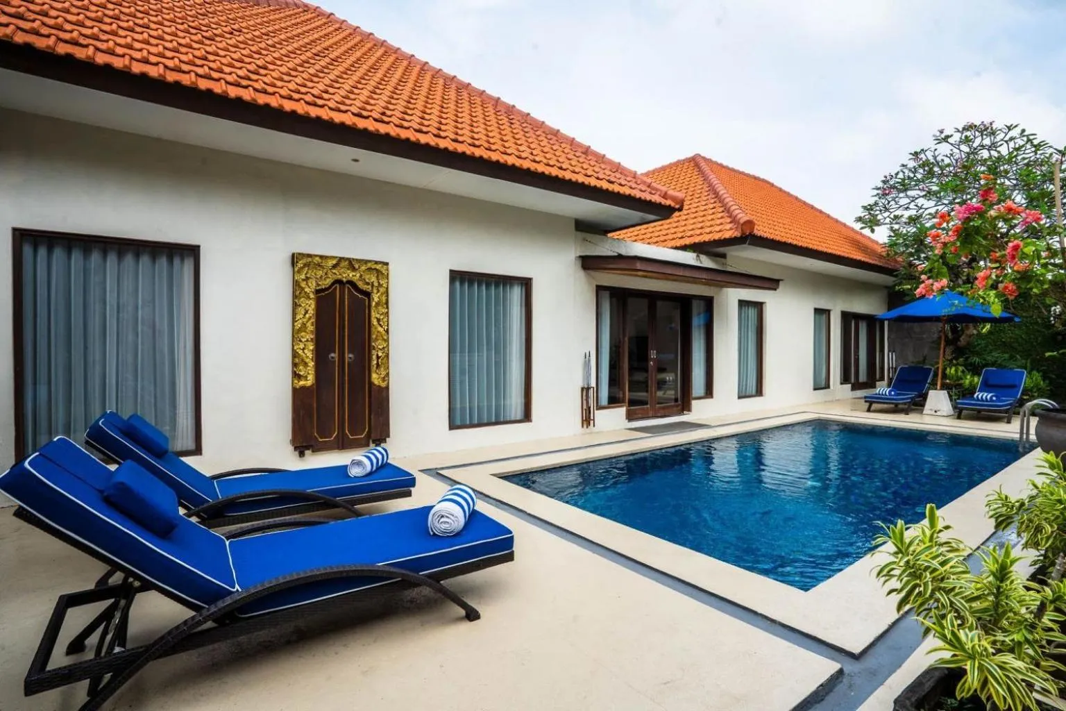 Pool view in Rama Residence Seminyak