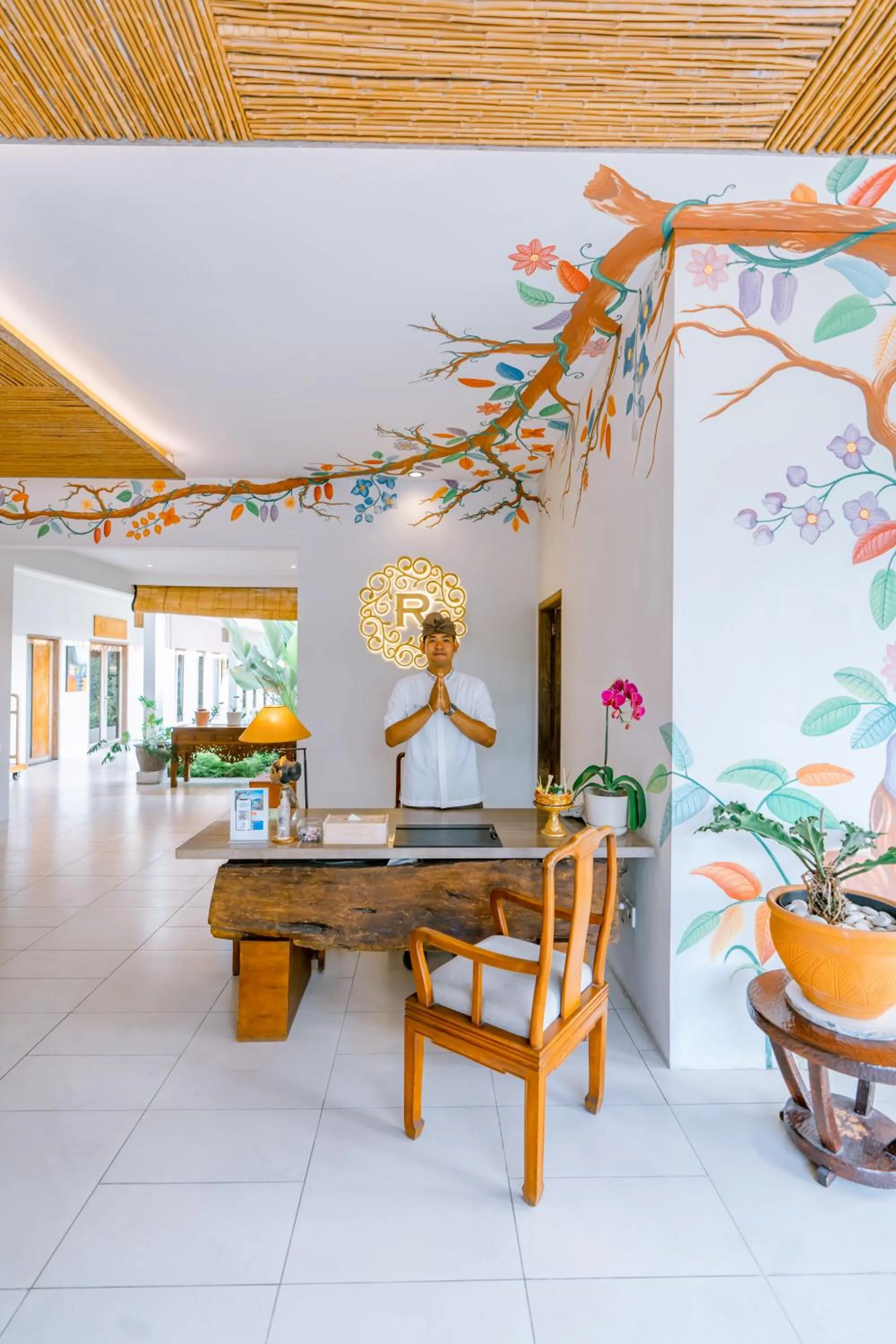 Lobby or reception in Rama Residence Seminyak