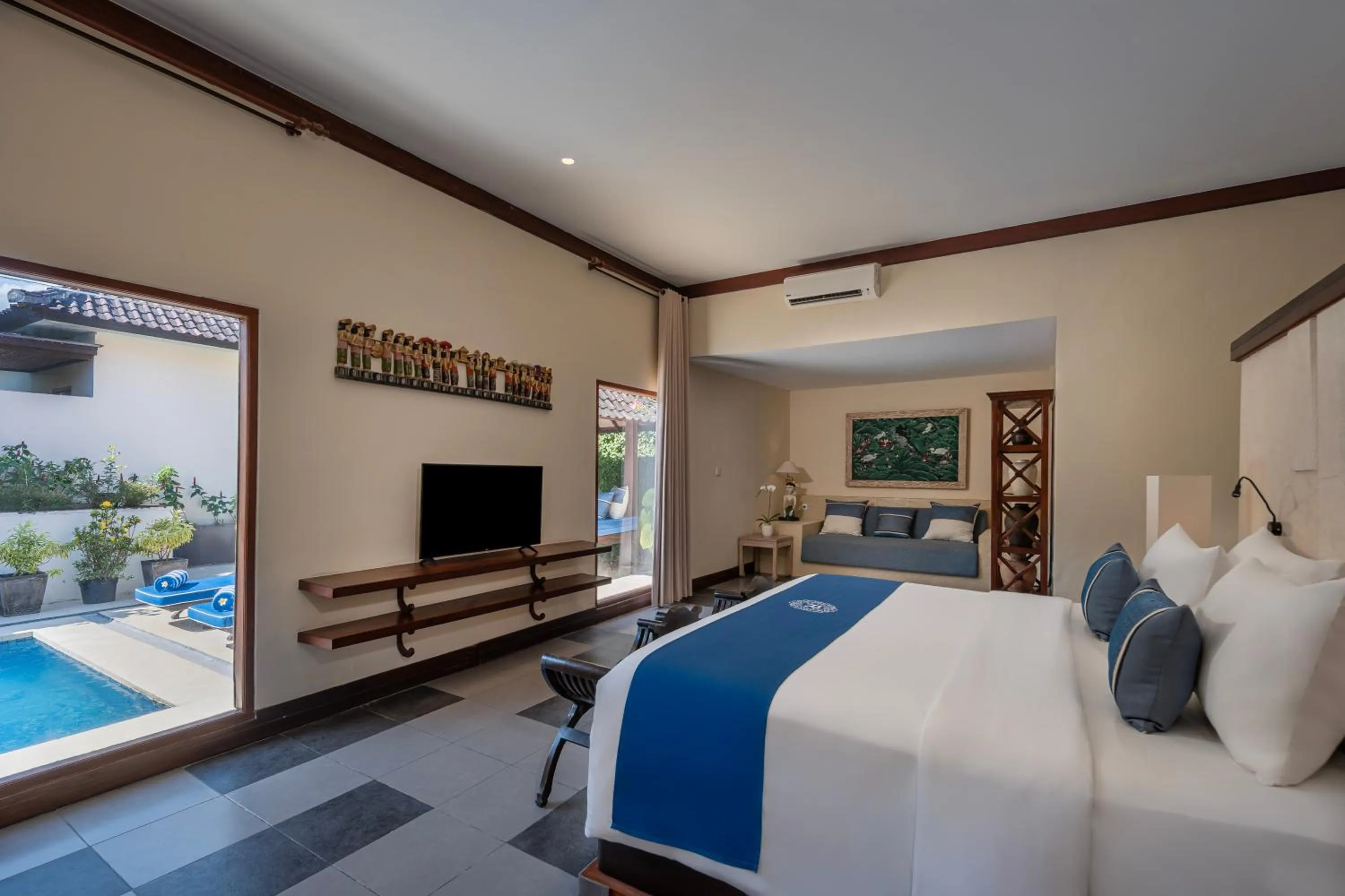 Bedroom, Bed in Rama Residence Seminyak