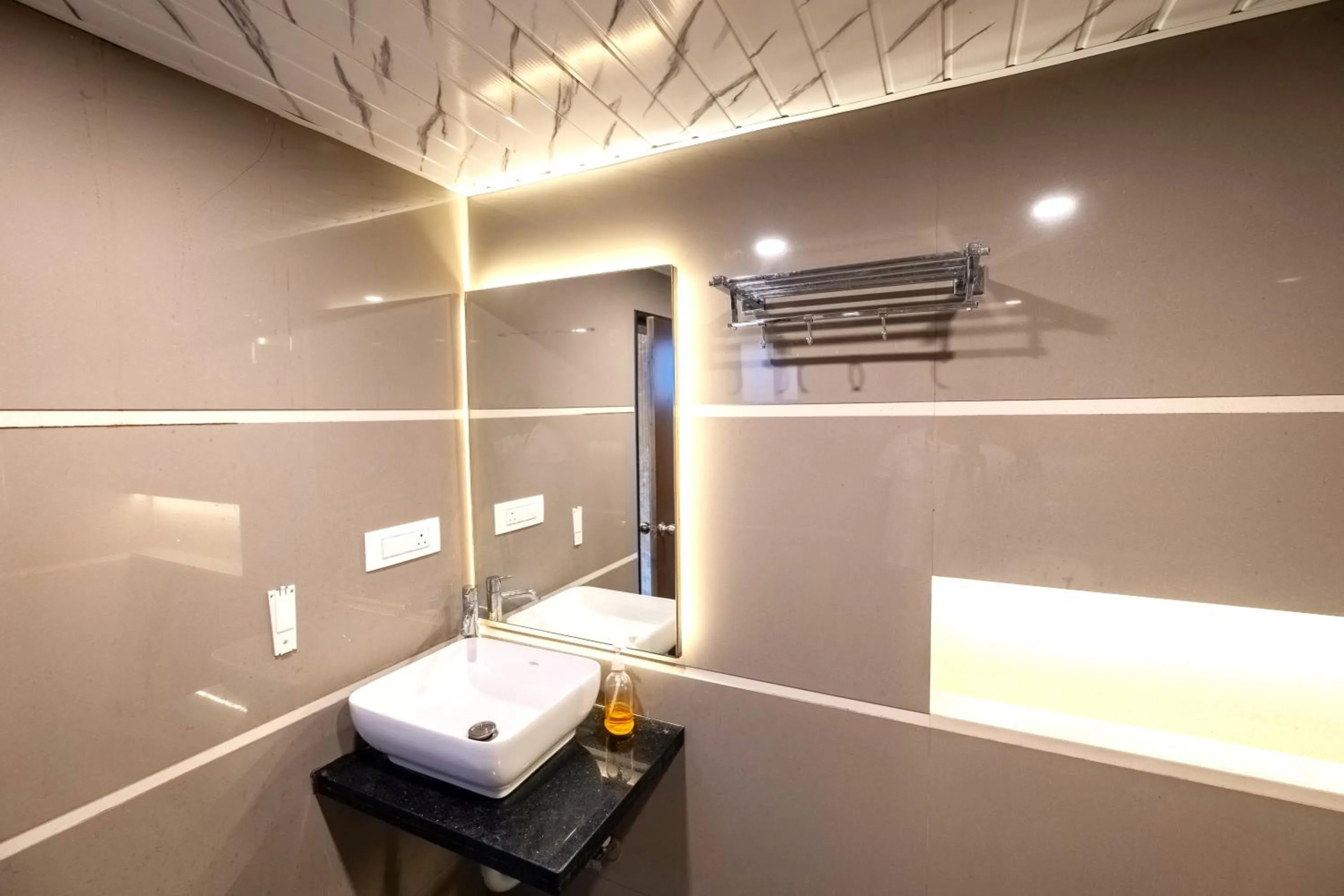 Bathroom in Sanidhya Beach Resort & Spa