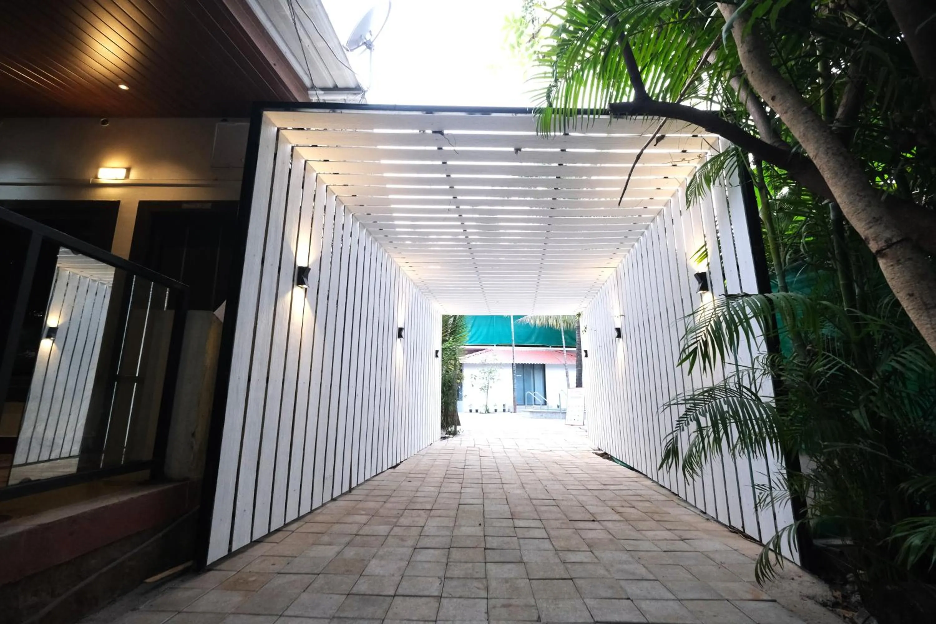 Facade/entrance in Sanidhya Beach Resort & Spa