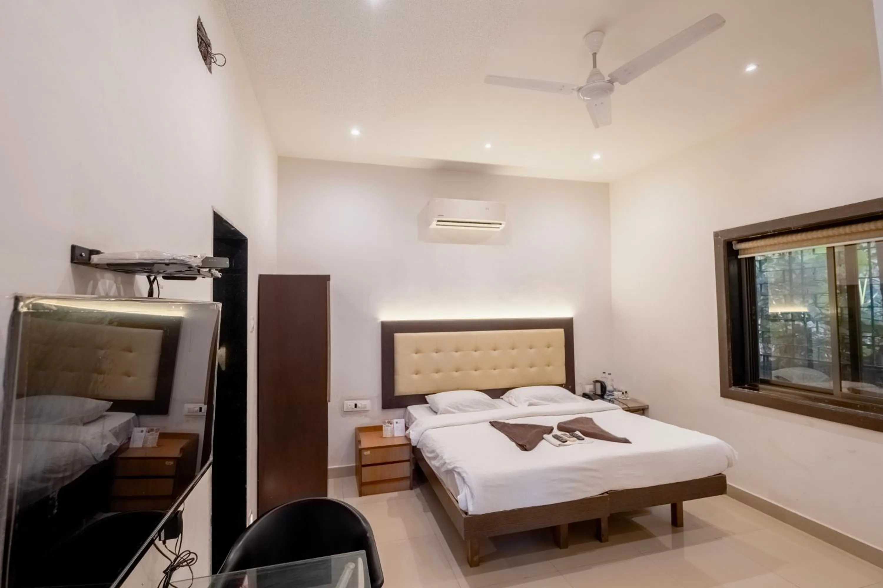 Bedroom, Bed in Sanidhya Beach Resort & Spa