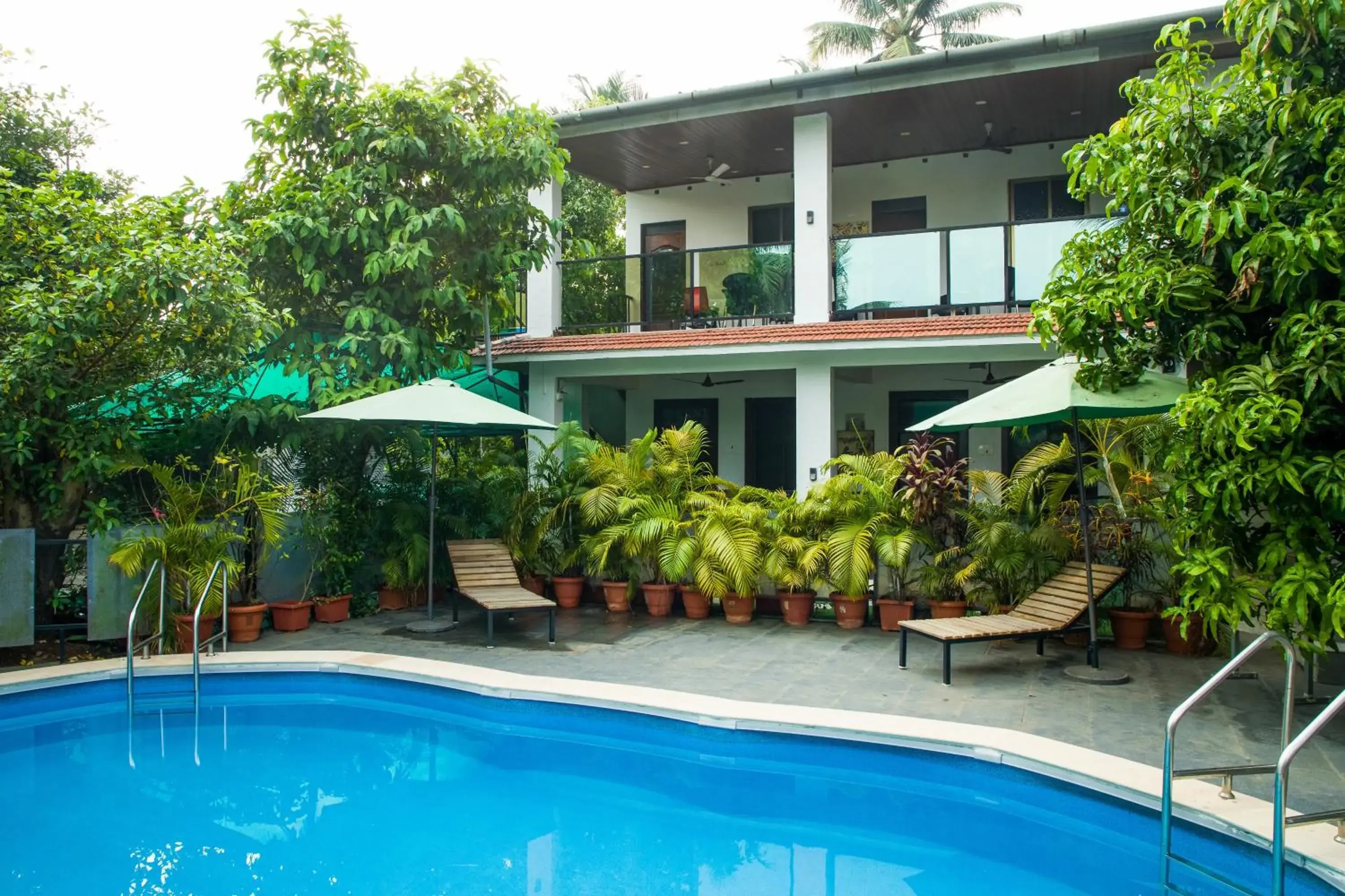 Swimming pool in Sanidhya Beach Resort & Spa Swimming pool in Sanidhya Beach Resort & Spa