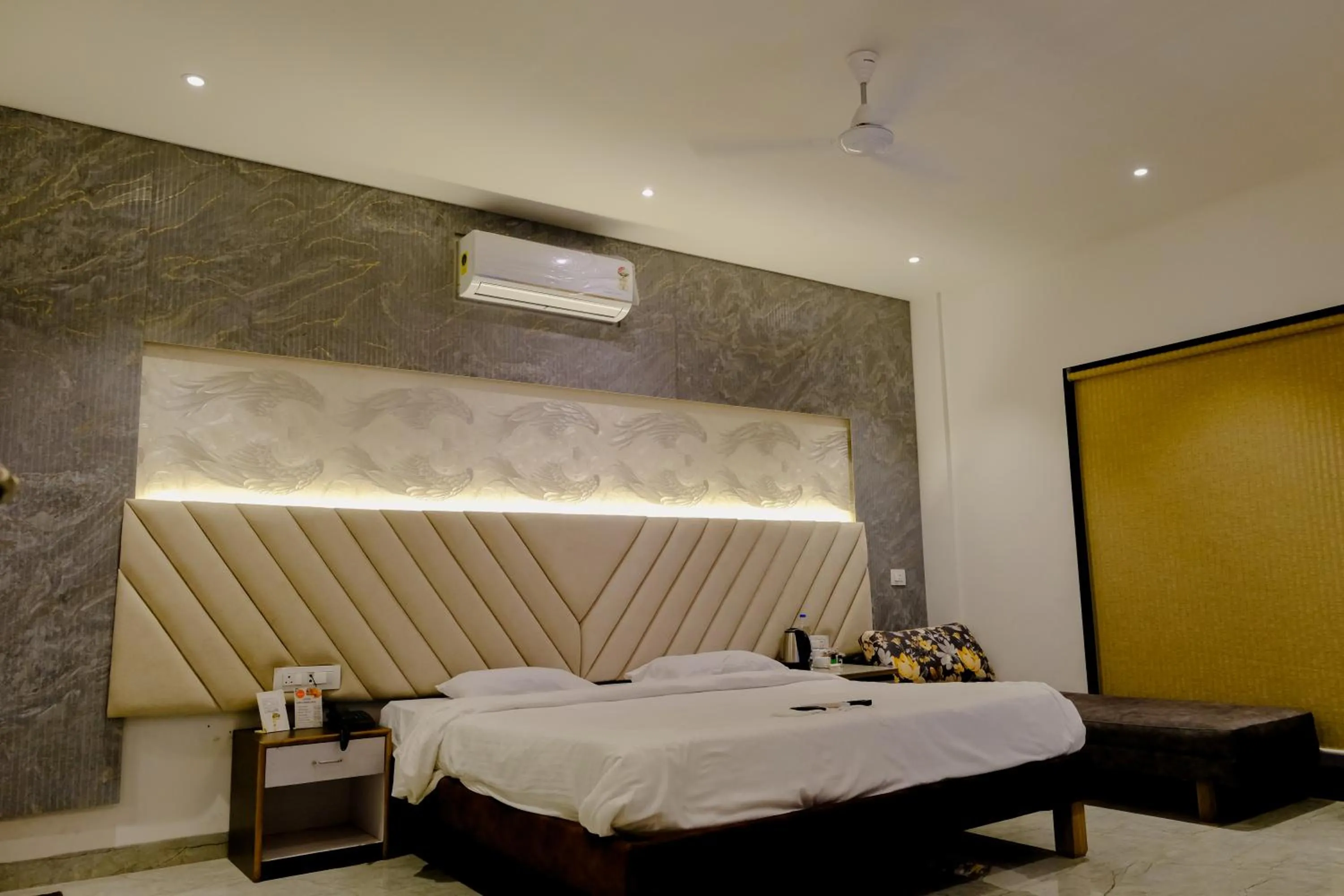 Bedroom, Bed in Sanidhya Beach Resort & Spa