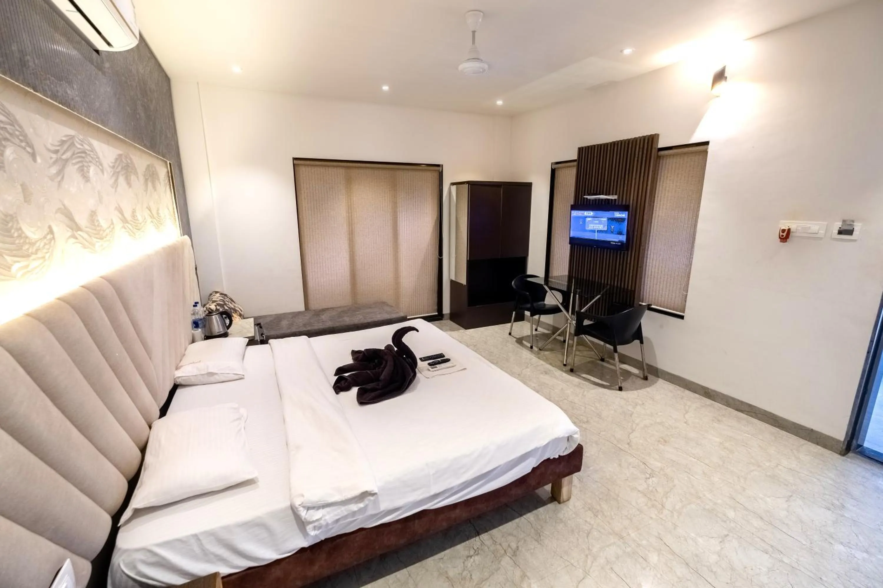 Bedroom, Bed in Sanidhya Beach Resort & Spa