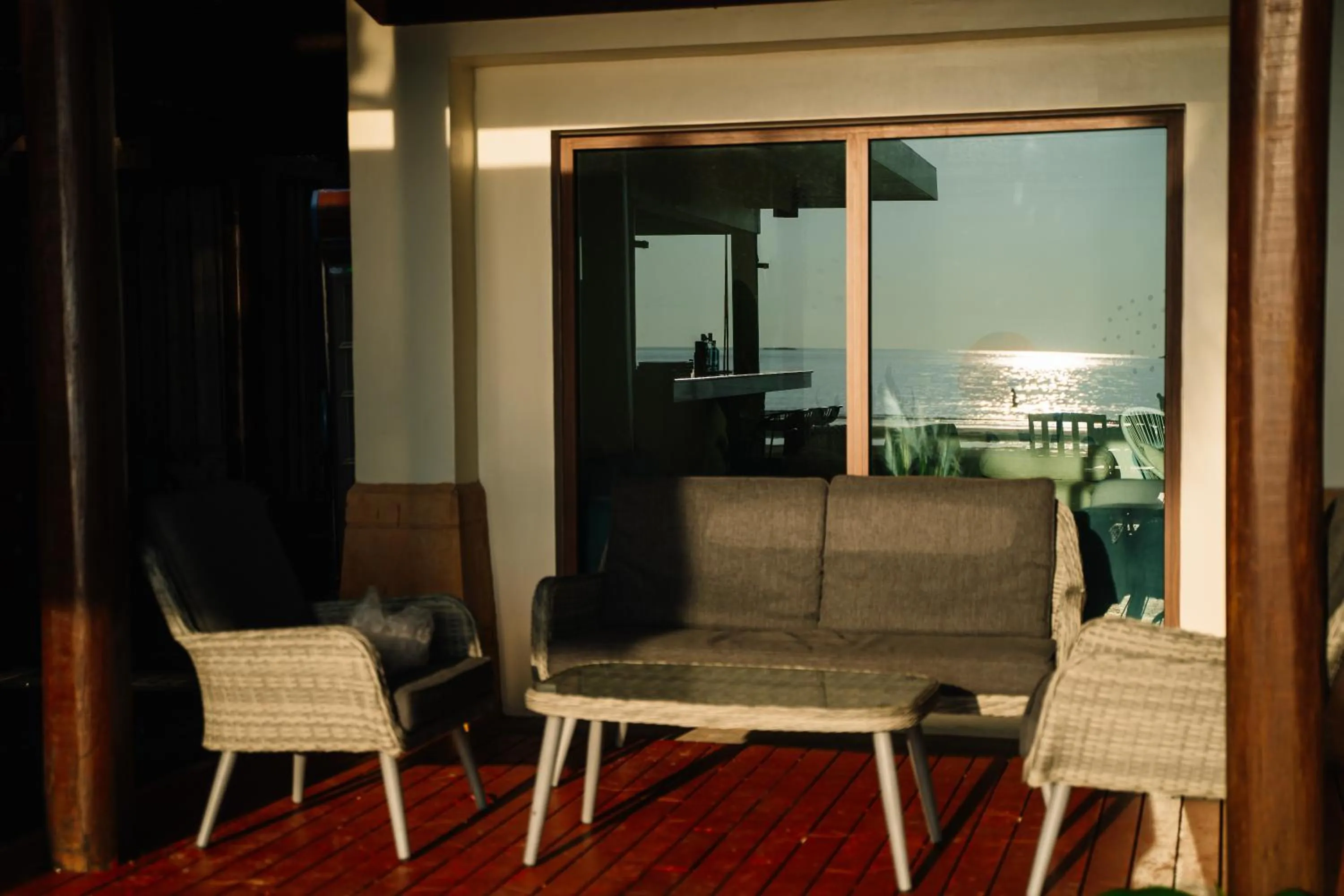 Living room in Barali Beach Resort Koh Chang