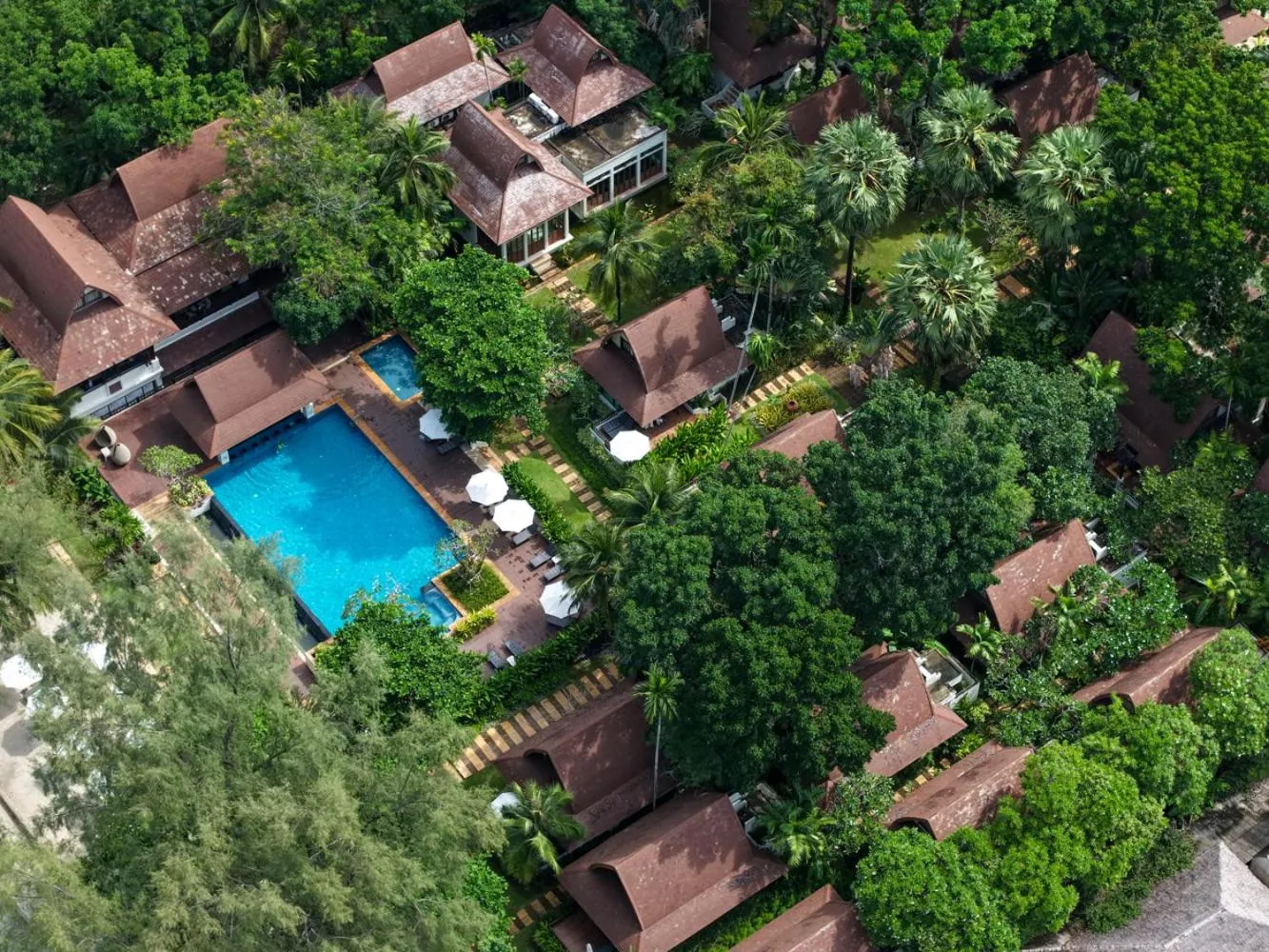 Bird's eye view in Barali Beach Resort Koh Chang