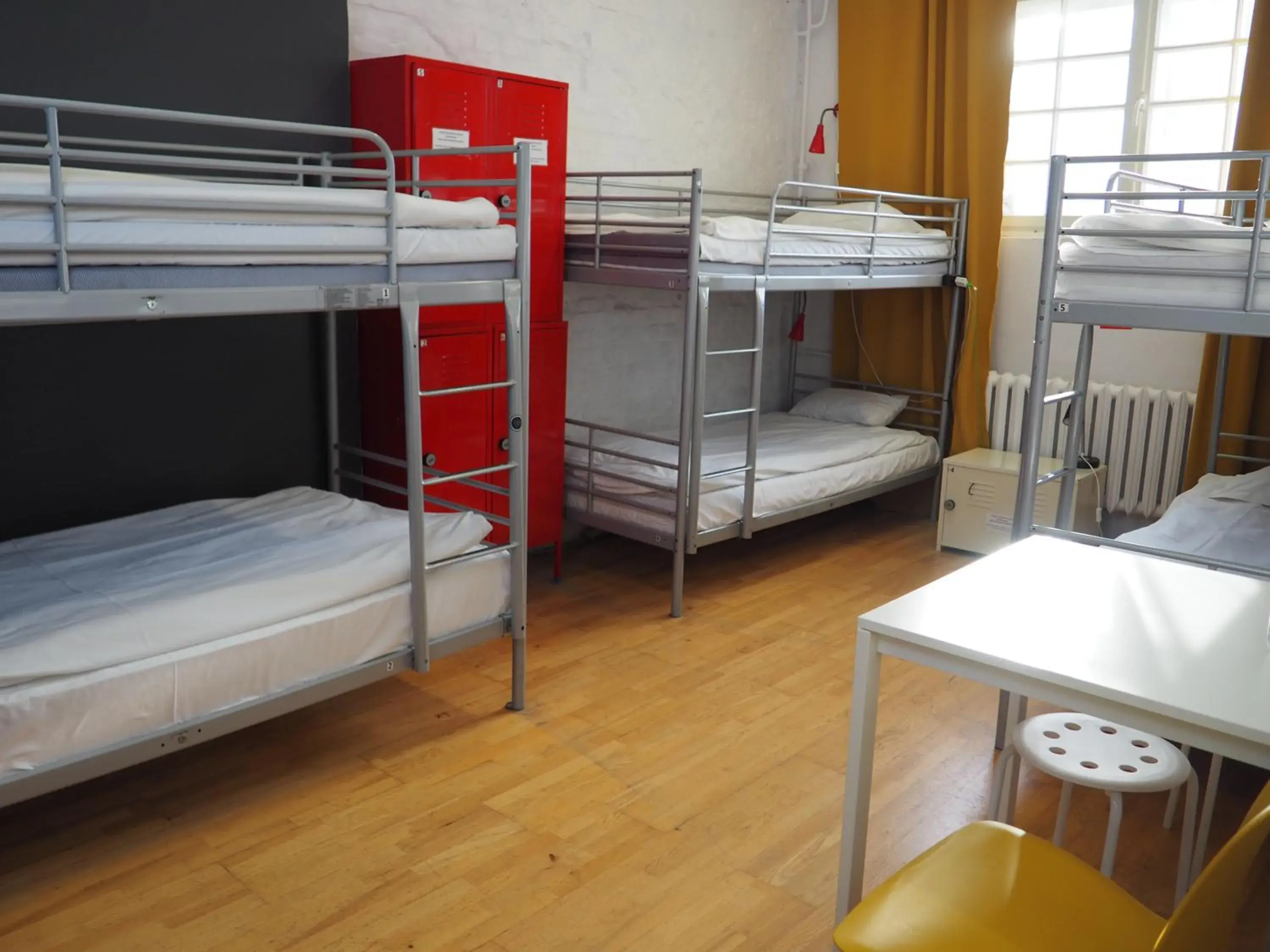 Bunk Bed in Male Dormitory Room in New World St Hostel Bunk Bed in Male Dormitory Room in New World St Hostel