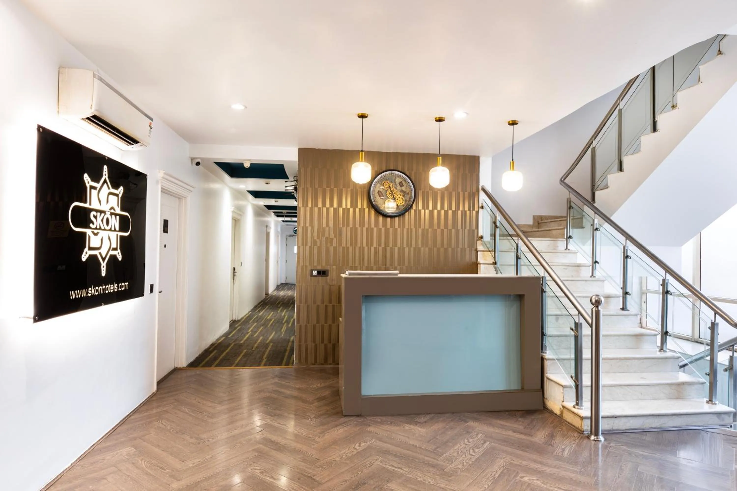 Lobby or reception in Skon Boutique by Orion Hotels