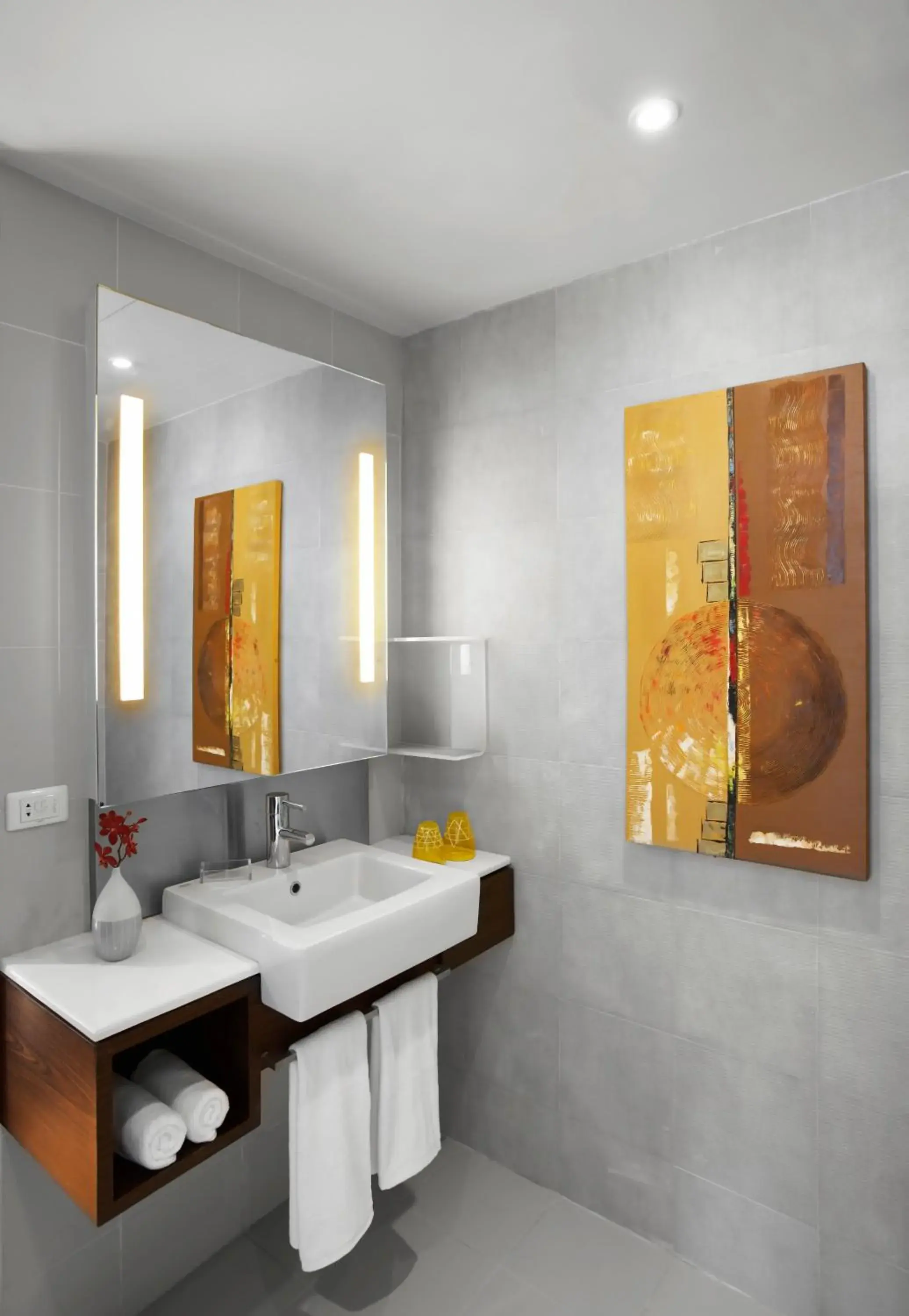 Bathroom in NH Bangkok Asoke Bathroom in NH Bangkok Asoke