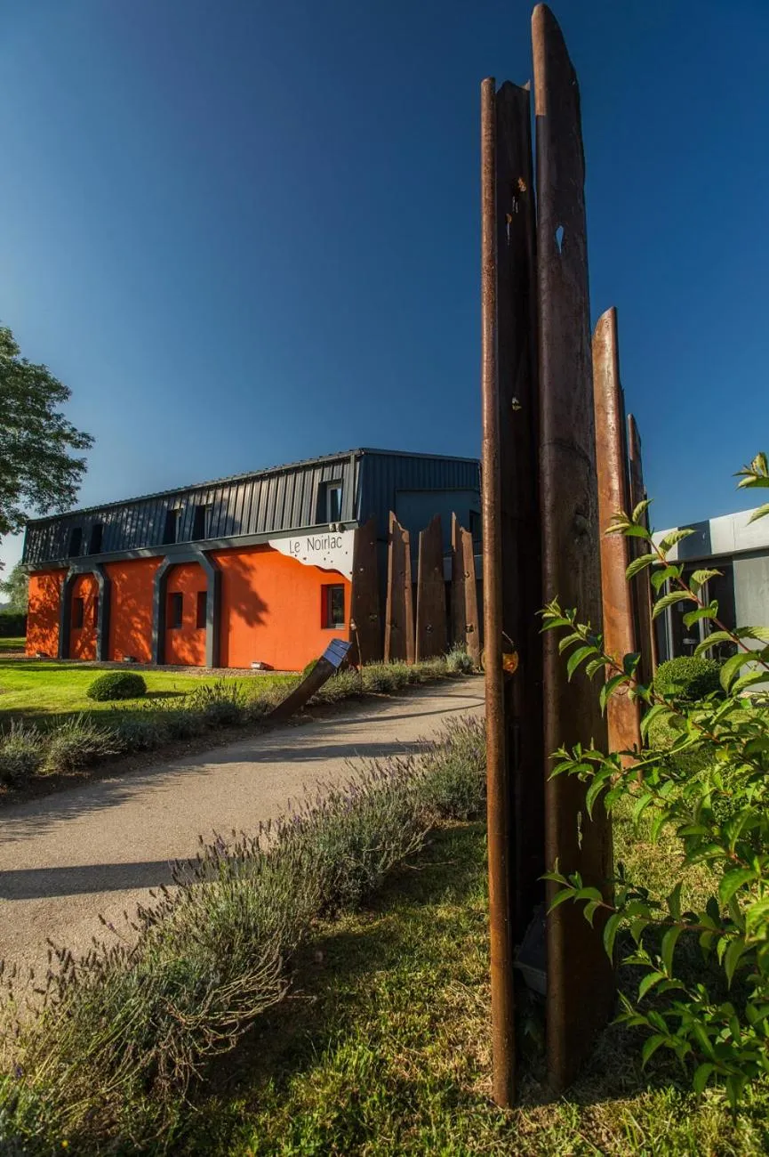 Facade/entrance in Le Noirlac