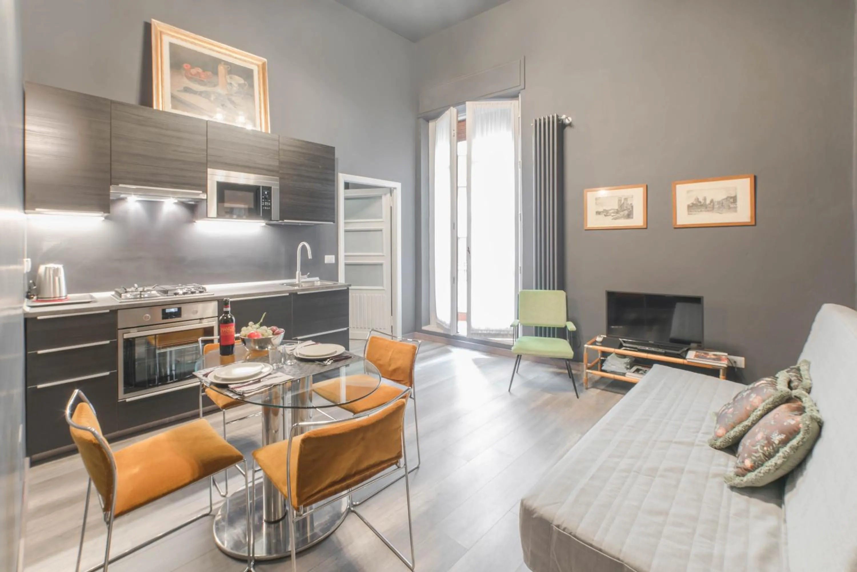 Kitchen or kitchenette in Appartamento Cellini