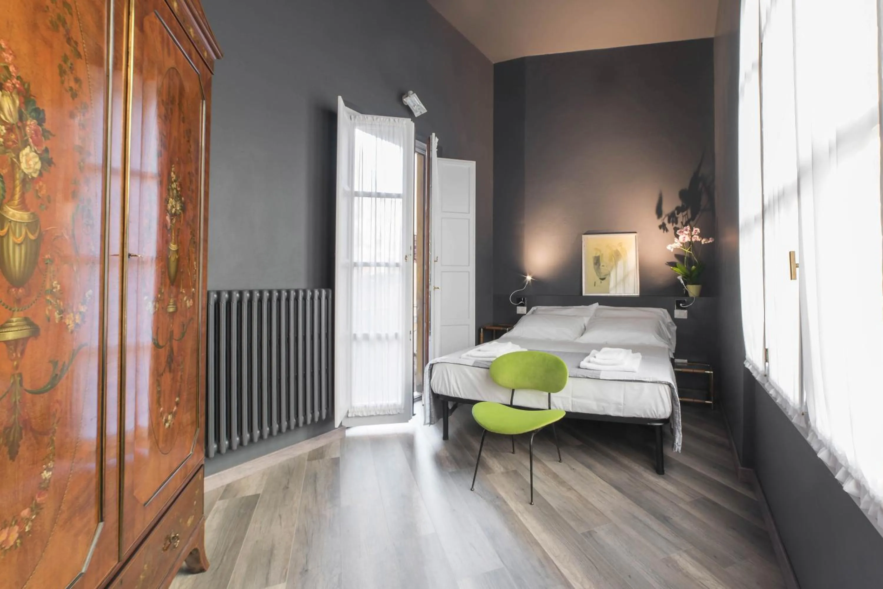 Bedroom, Bed in Appartamento Cellini