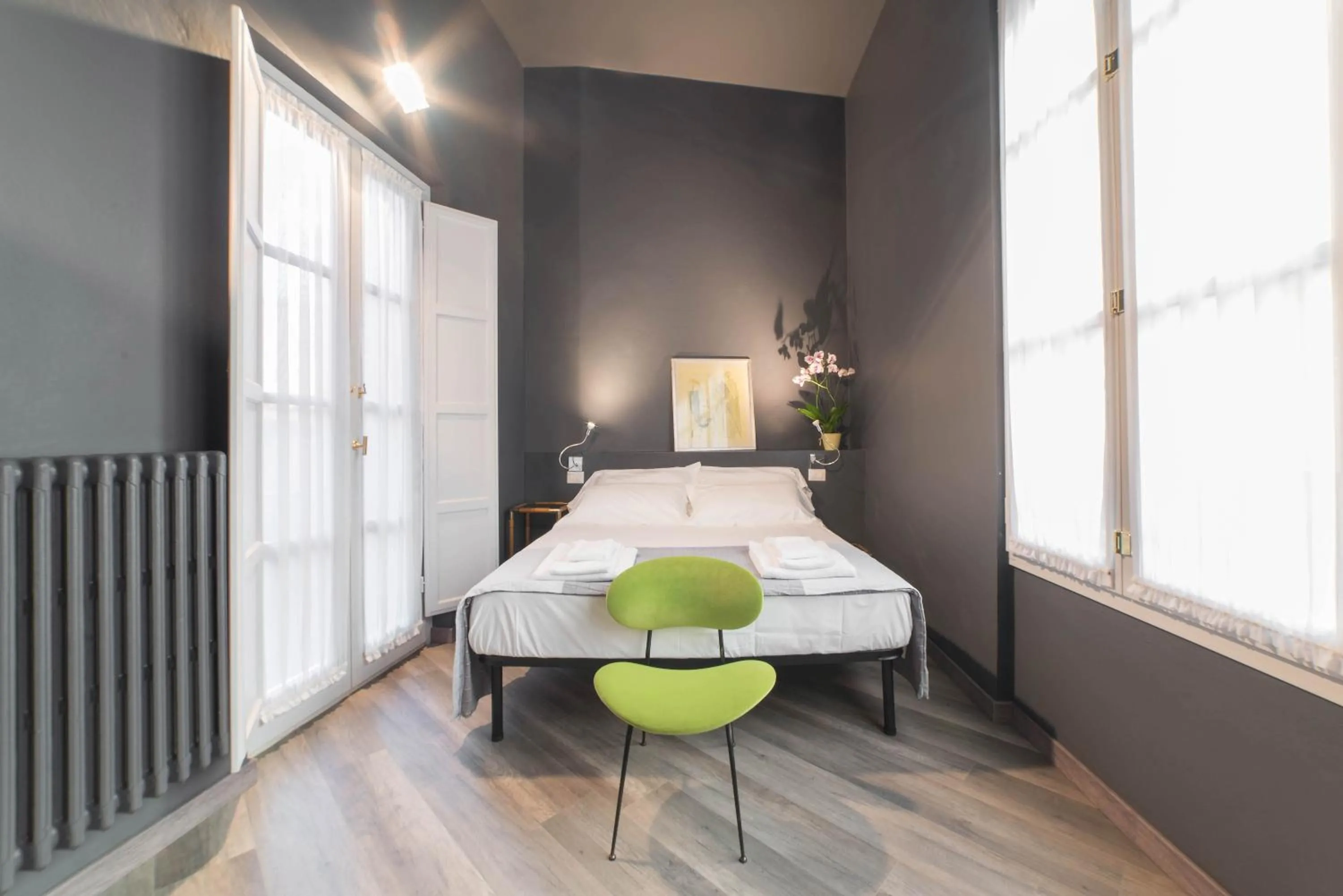 Bedroom, Bed in Appartamento Cellini