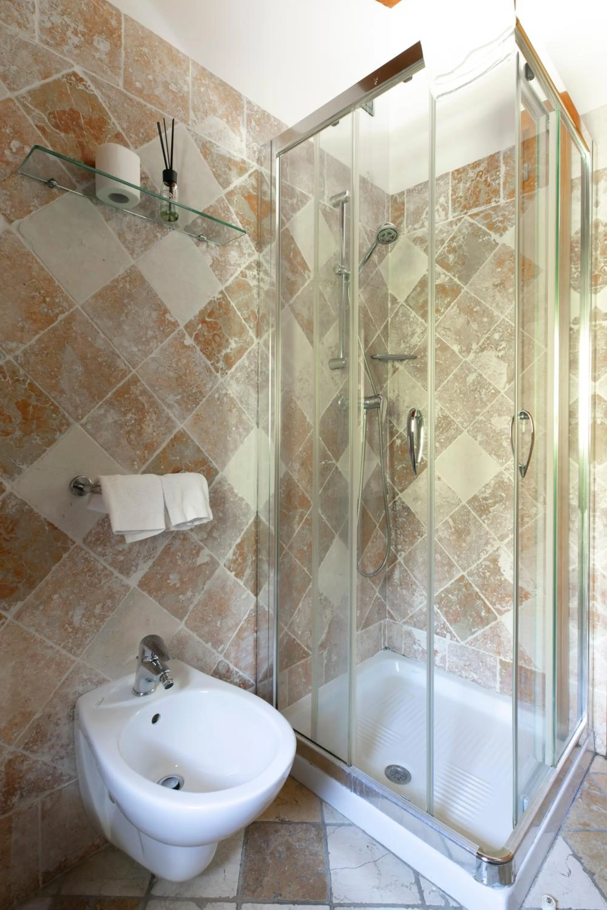 Bathroom in Agriturismo Porcaloca