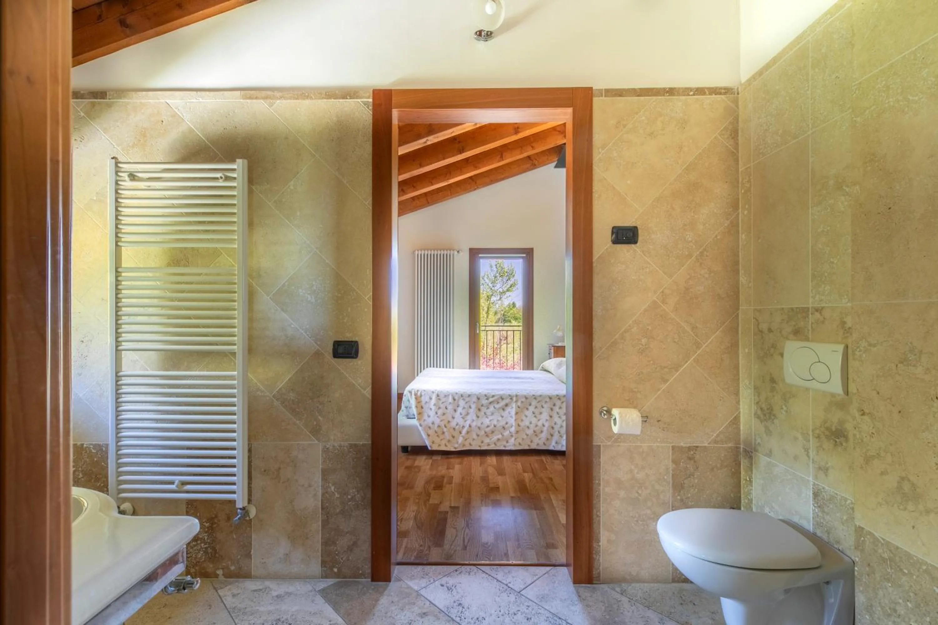 Bathroom in Agriturismo Porcaloca