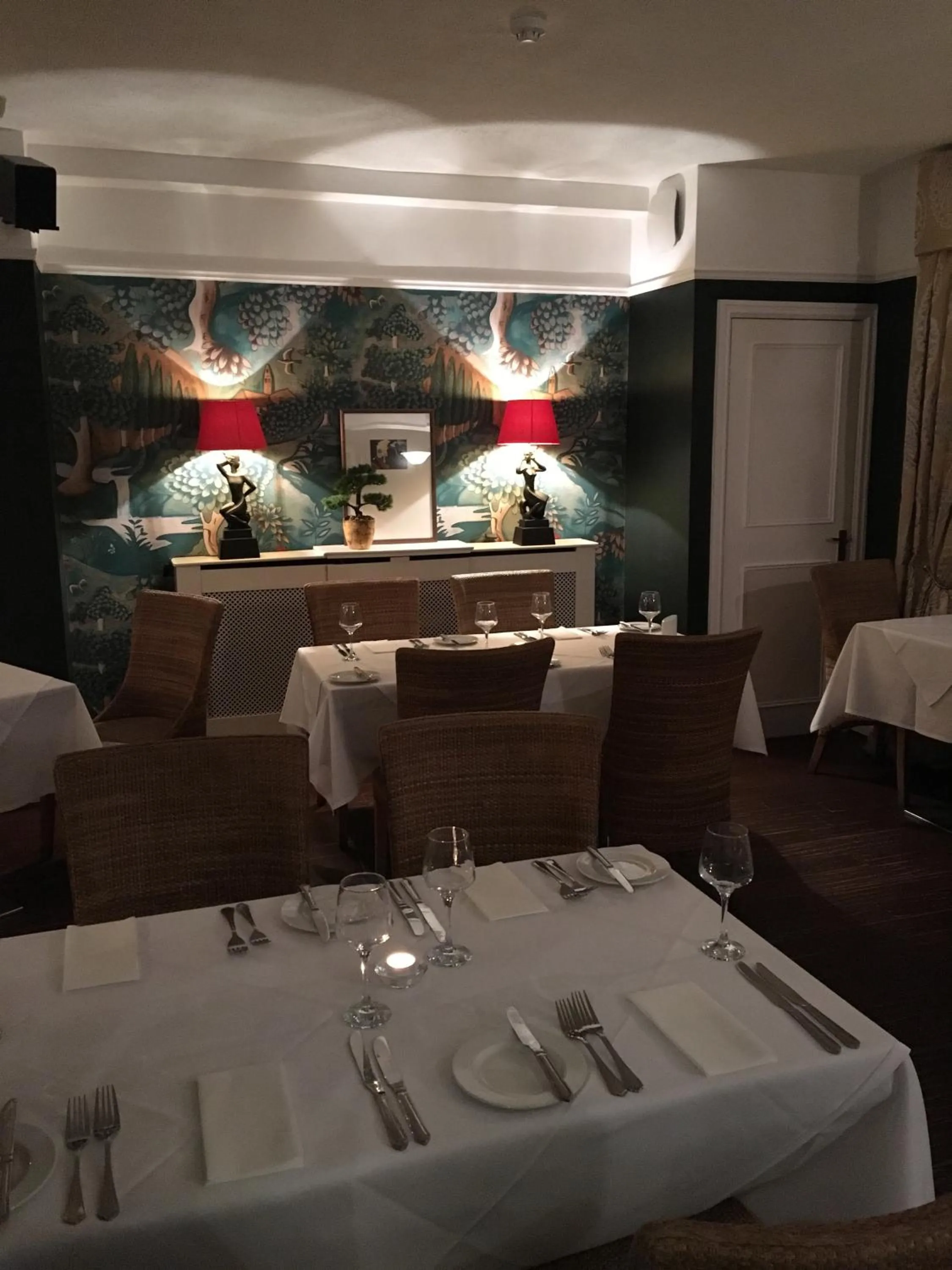 Dining area in Tower Hotel