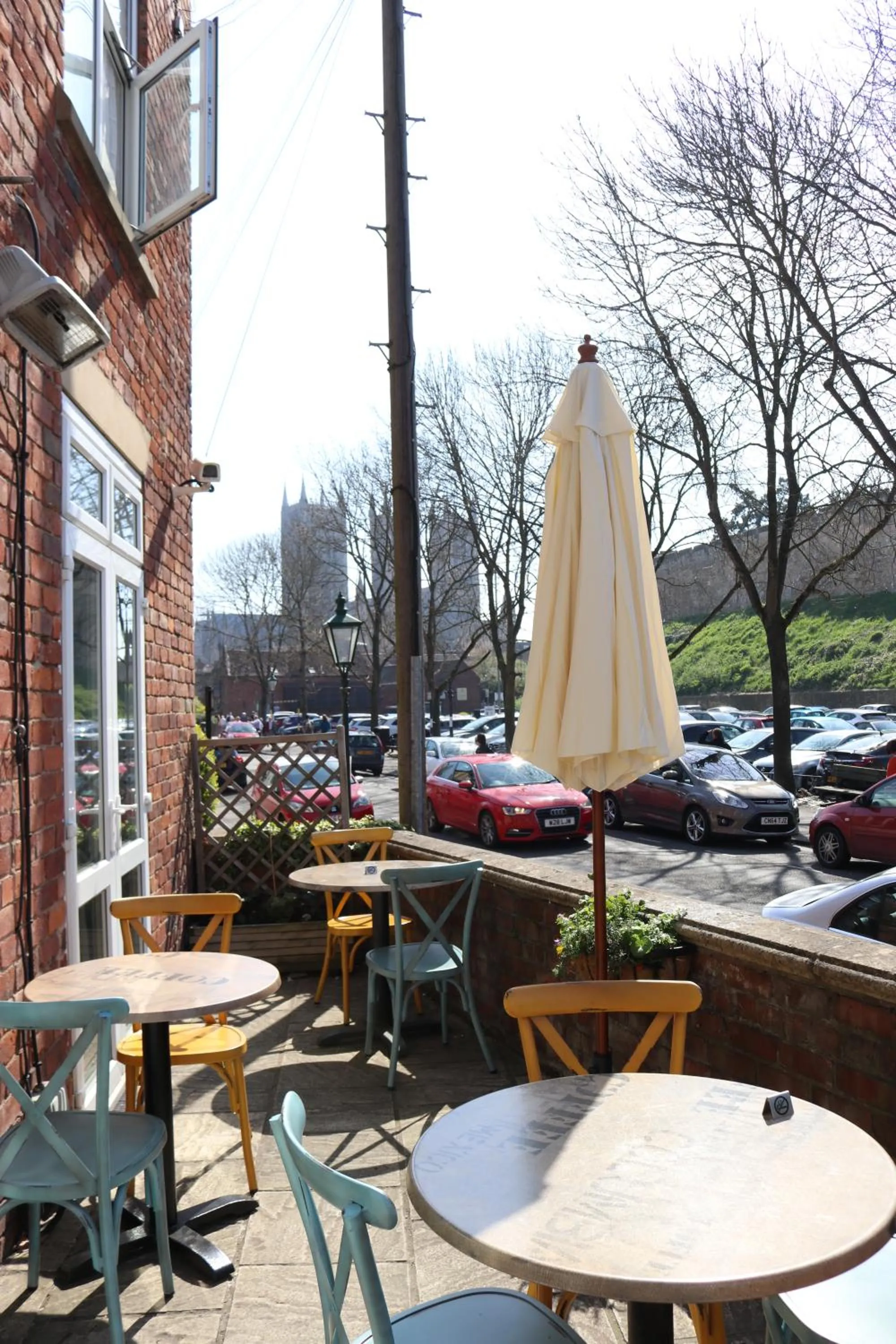 Patio in Tower Hotel