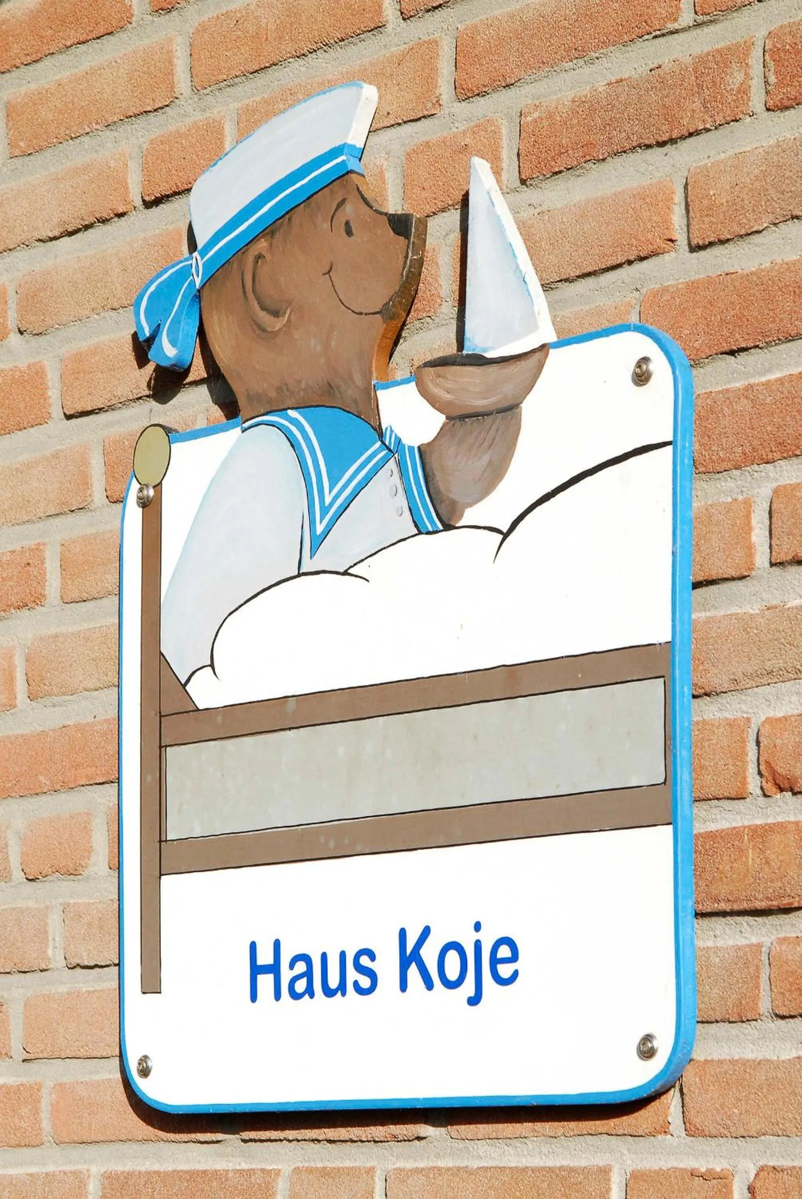 Property building in Ferienhaus Koje