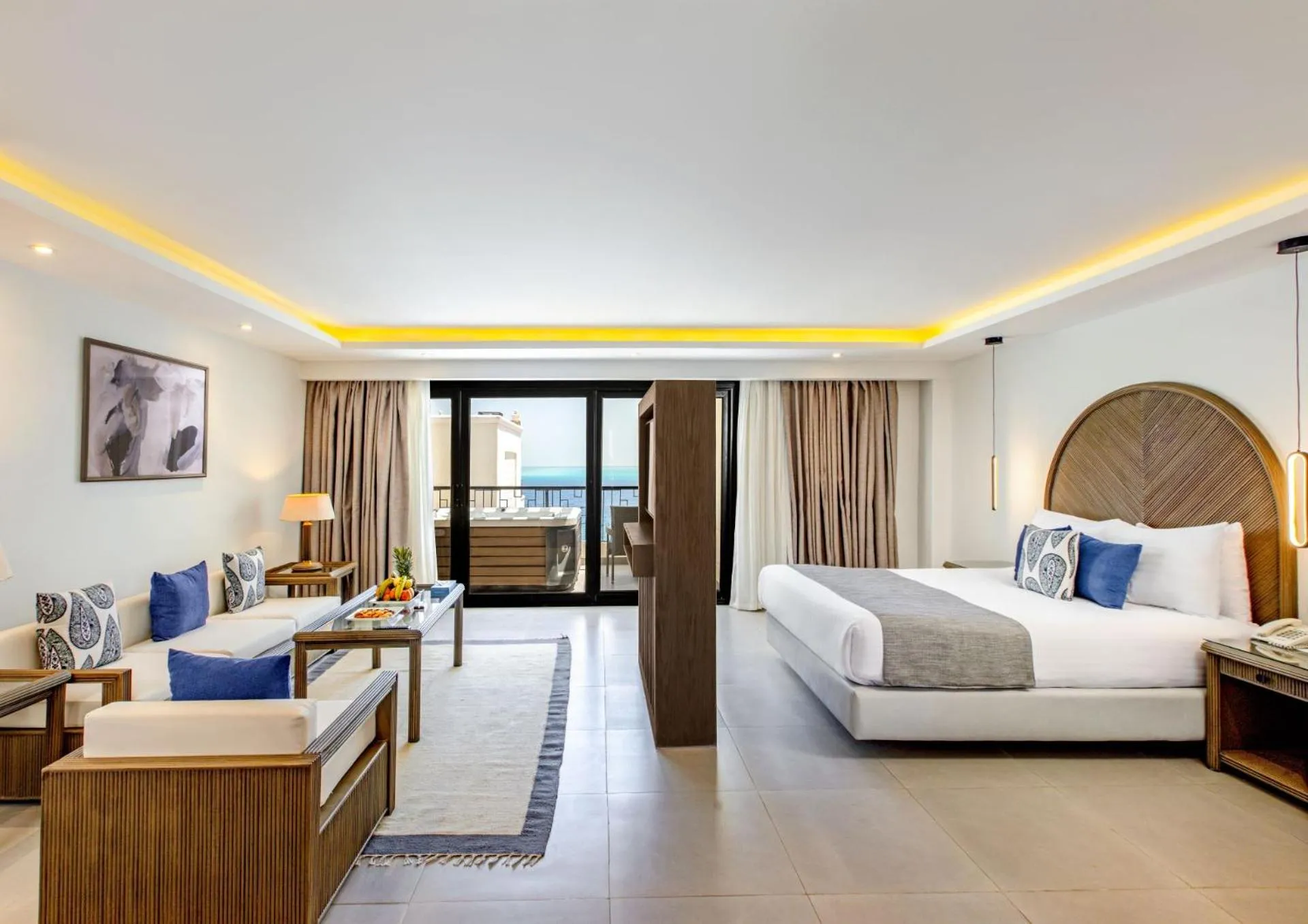 Bedroom, Bed in Sunrise Holidays Resort -Adults Only