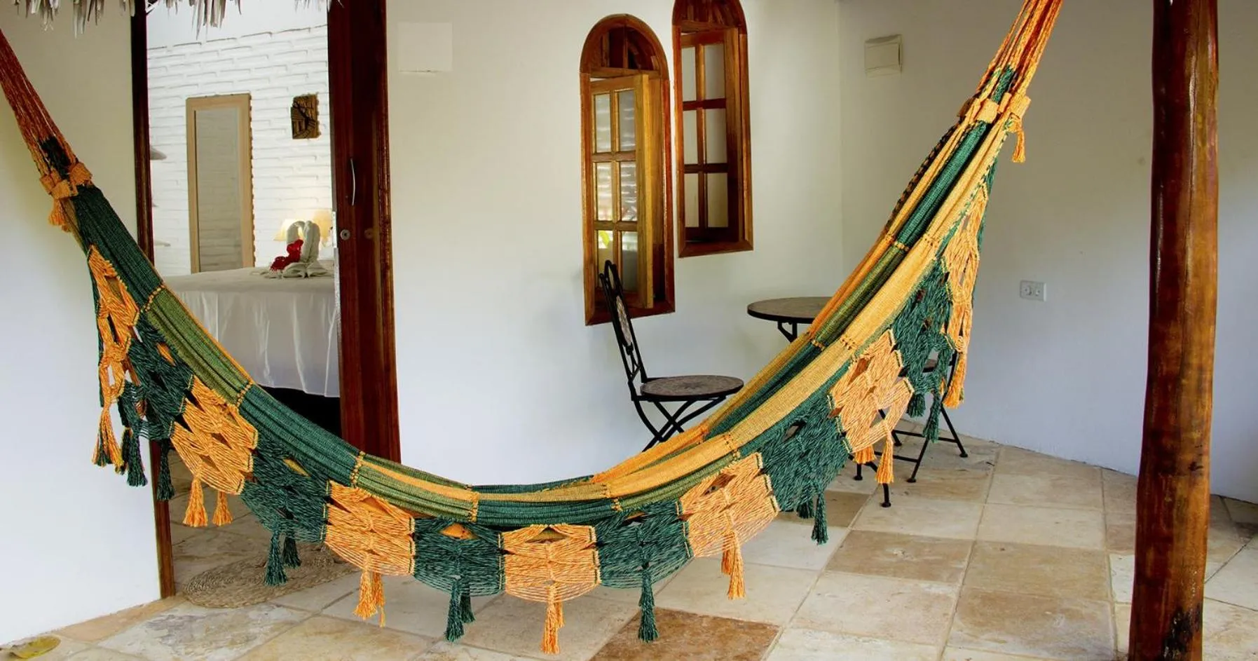 Patio in Pousada Villa Caju