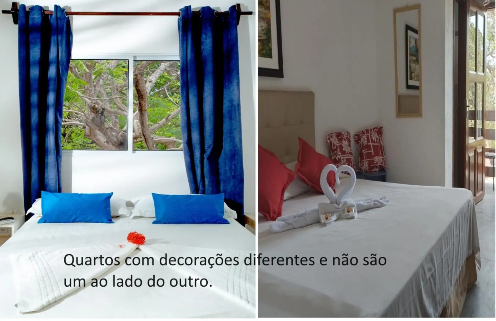 Photo of the whole room, Bed in Pousada Villa Caju