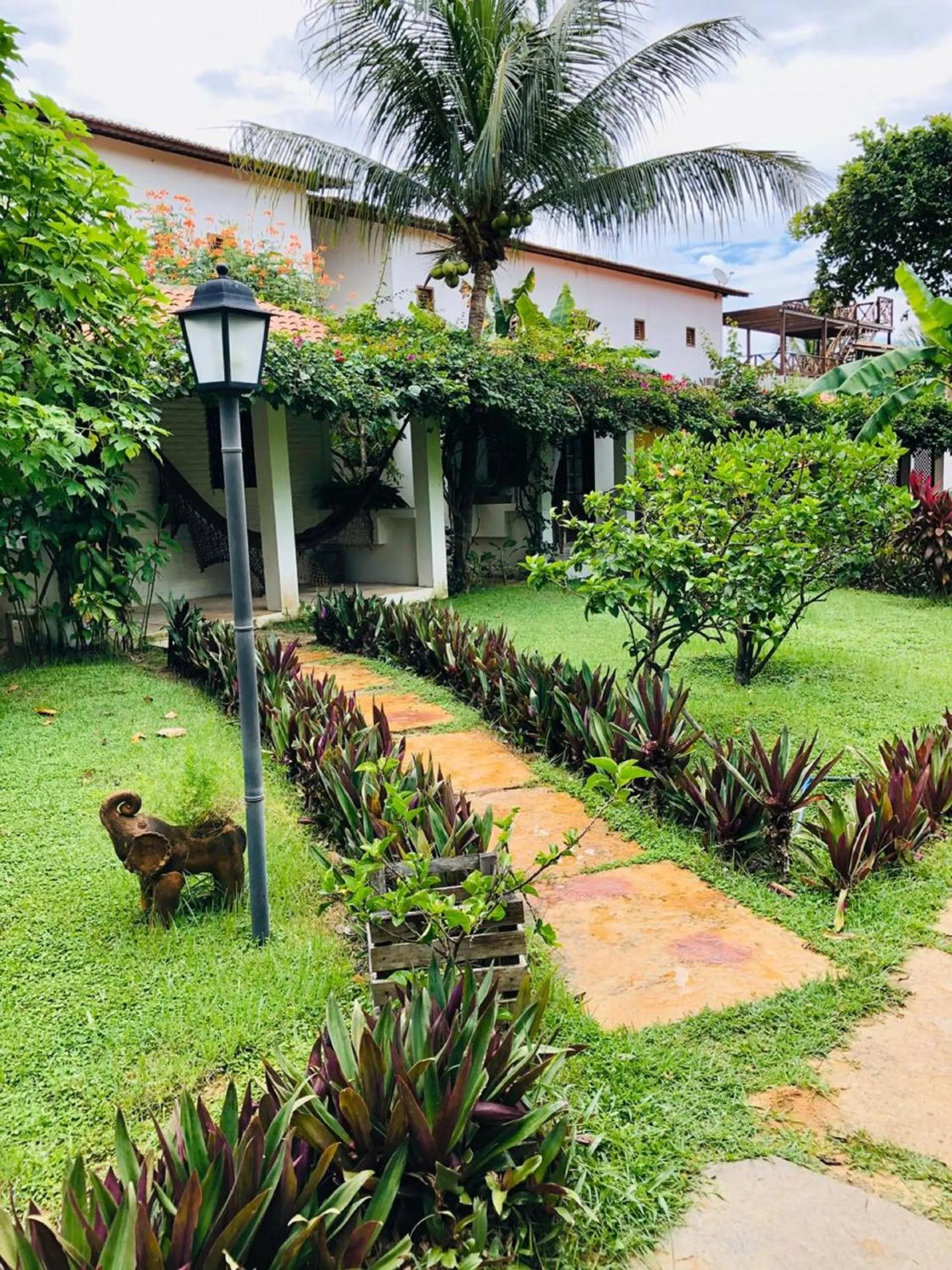 Garden in Pousada Villa Caju