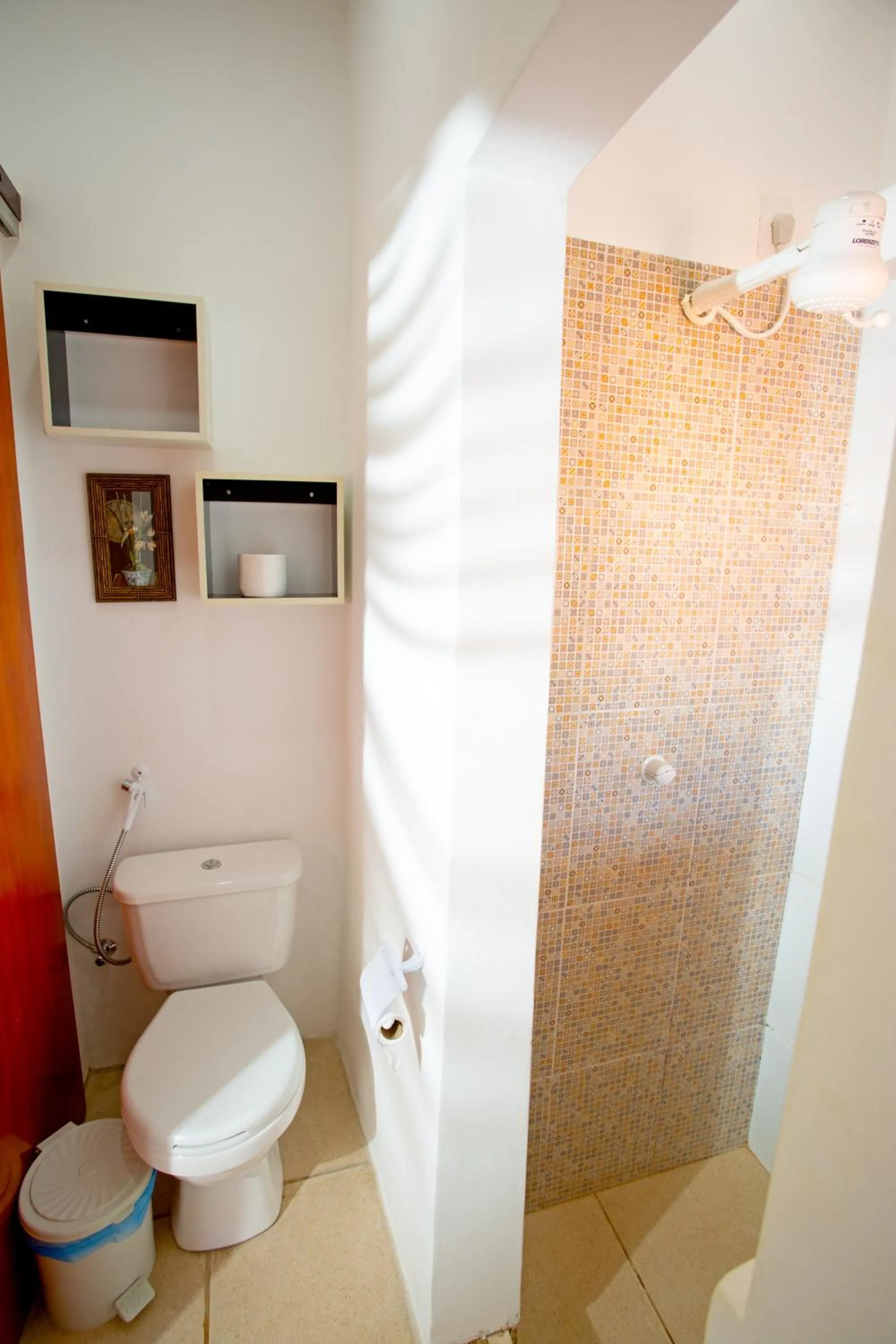 Shower in Pousada Villa Caju