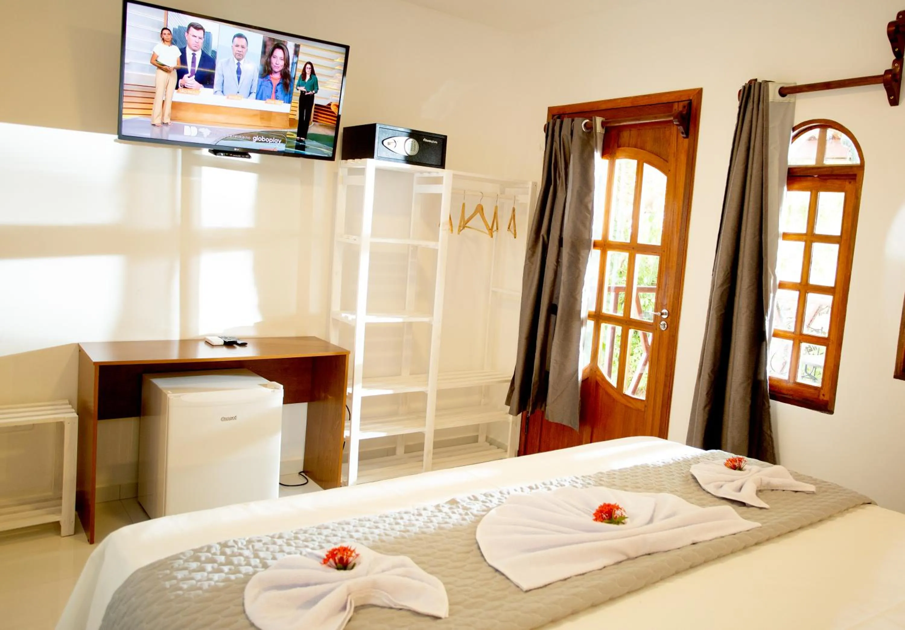 Bed in Pousada Villa Caju