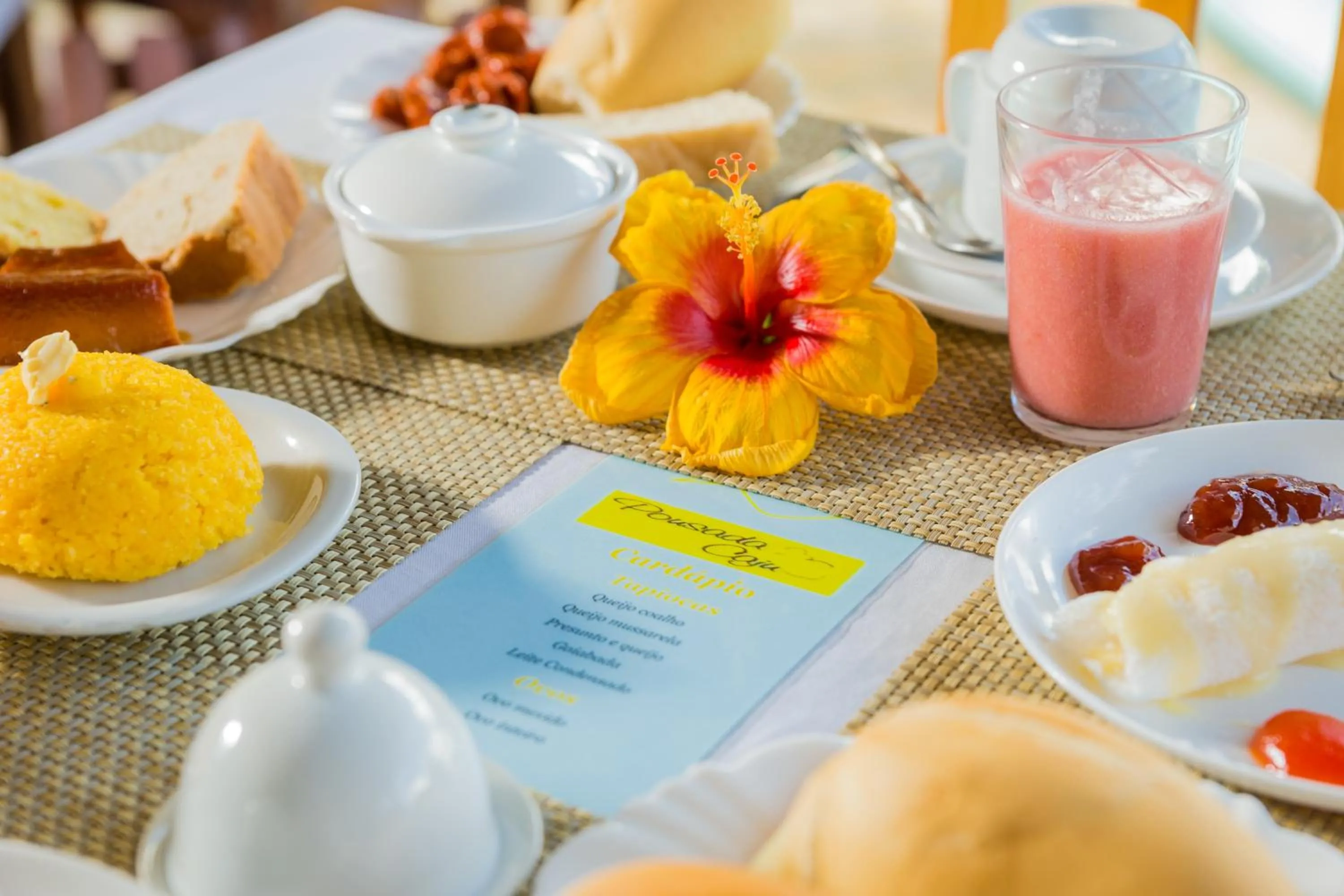 Breakfast in Pousada Villa Caju