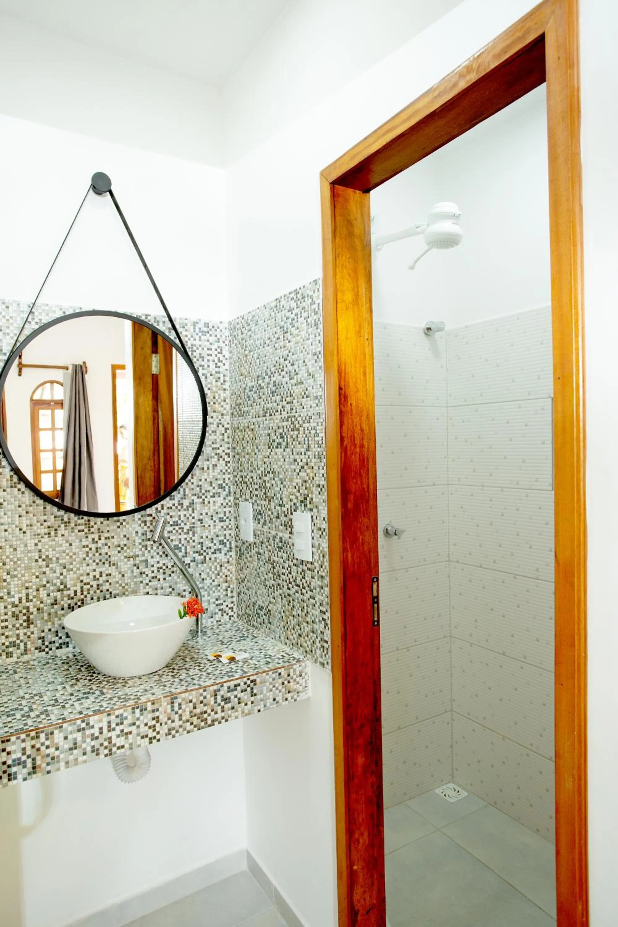 Shower in Pousada Villa Caju