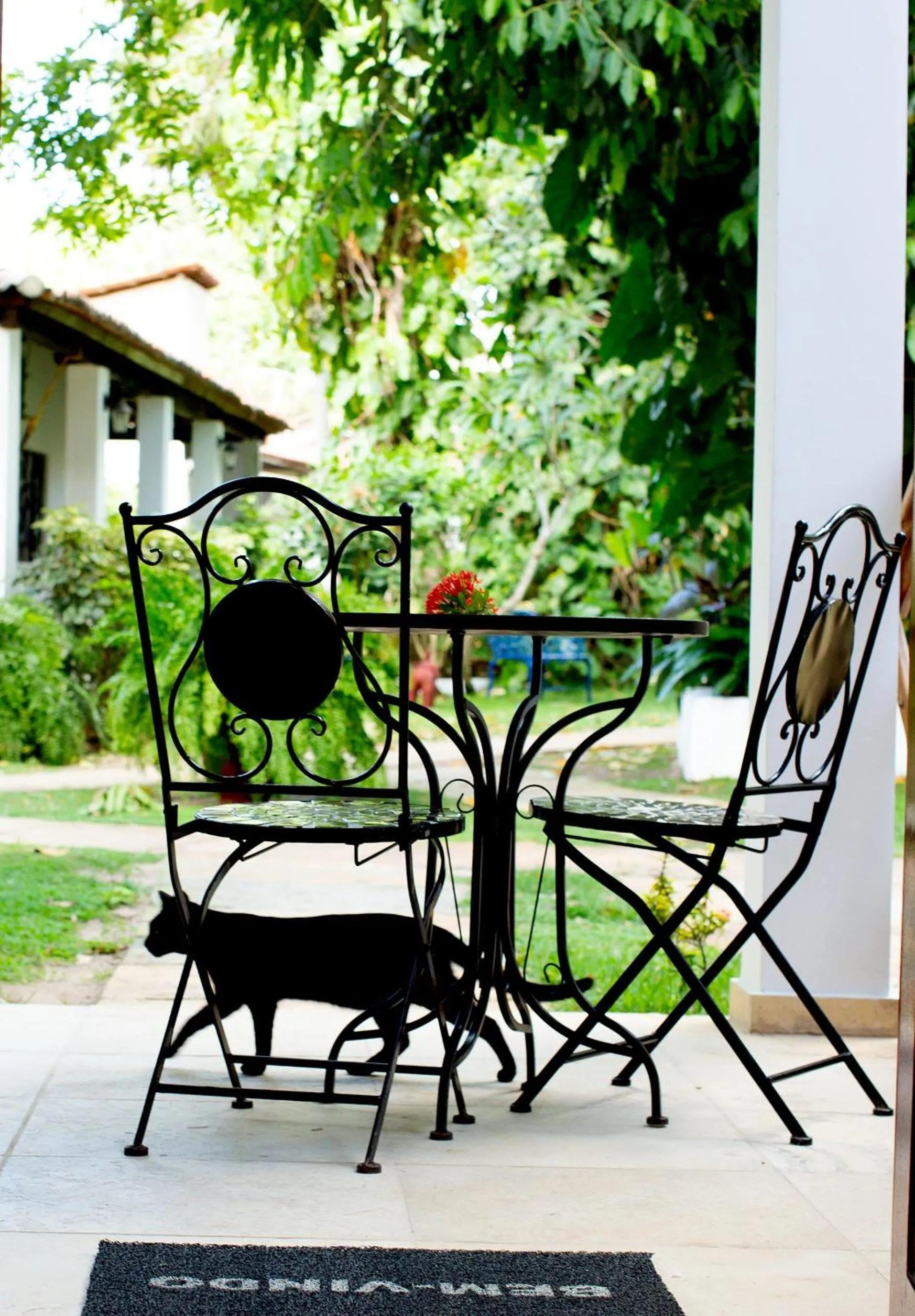 Patio in Pousada Villa Caju