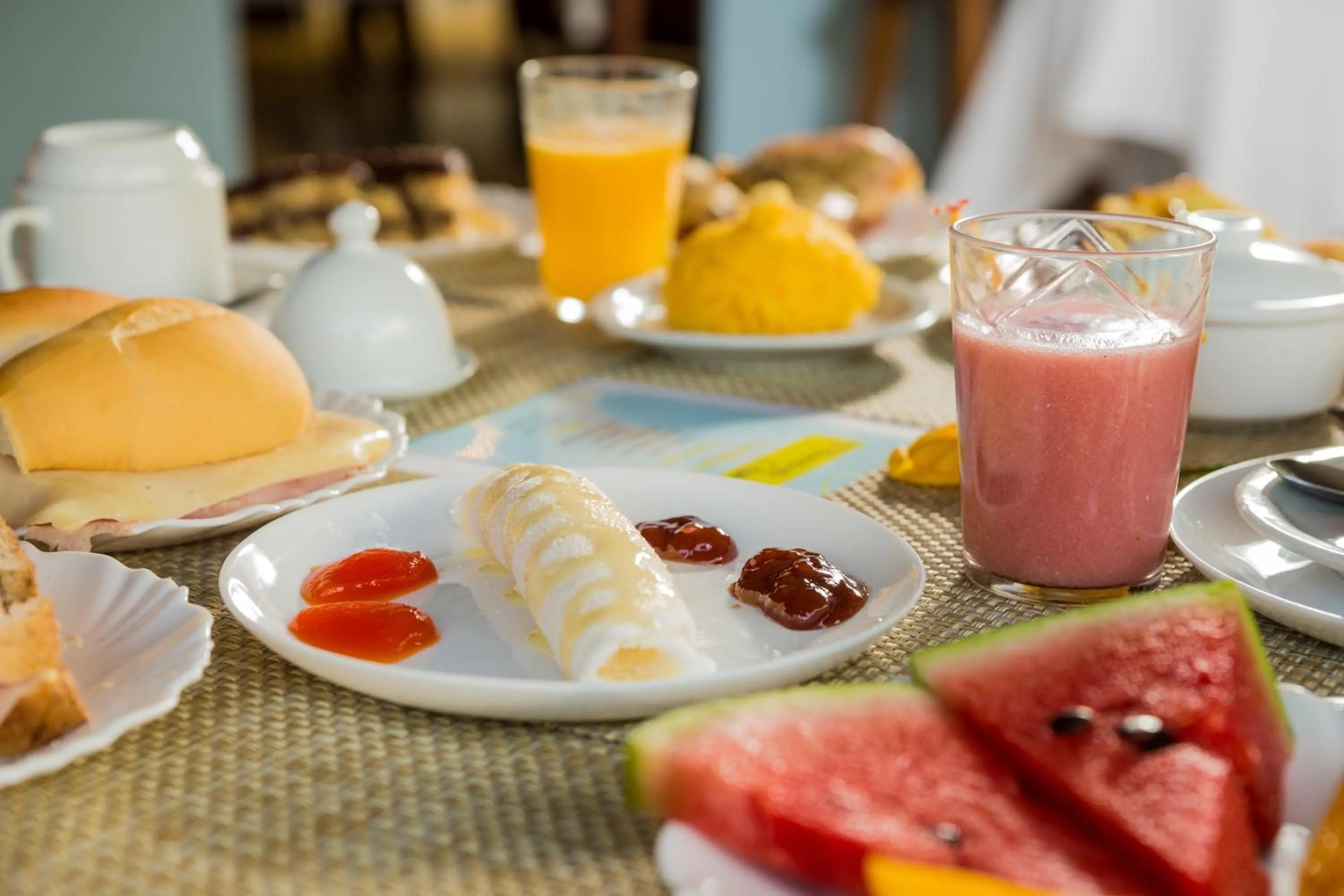 Breakfast in Pousada Villa Caju
