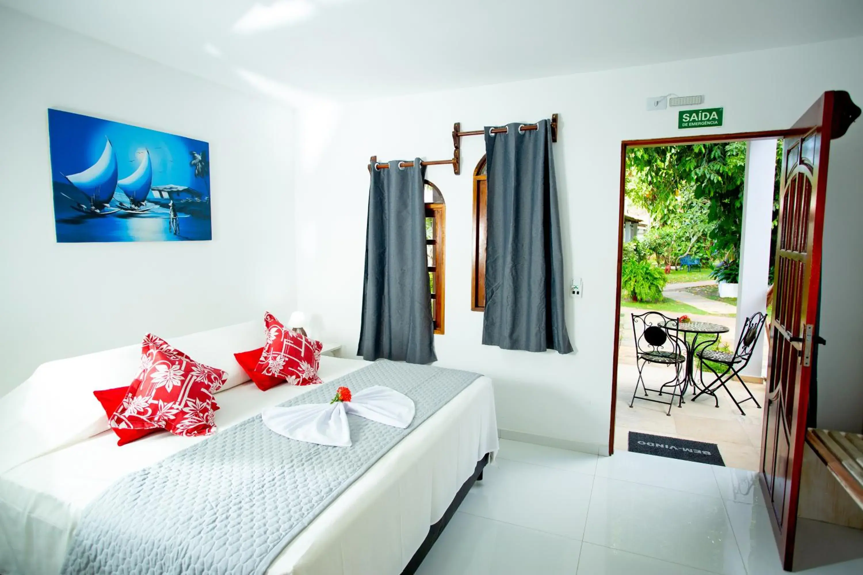 King Room with Garden View in Pousada Villa Caju King Room with Garden View in Pousada Villa Caju