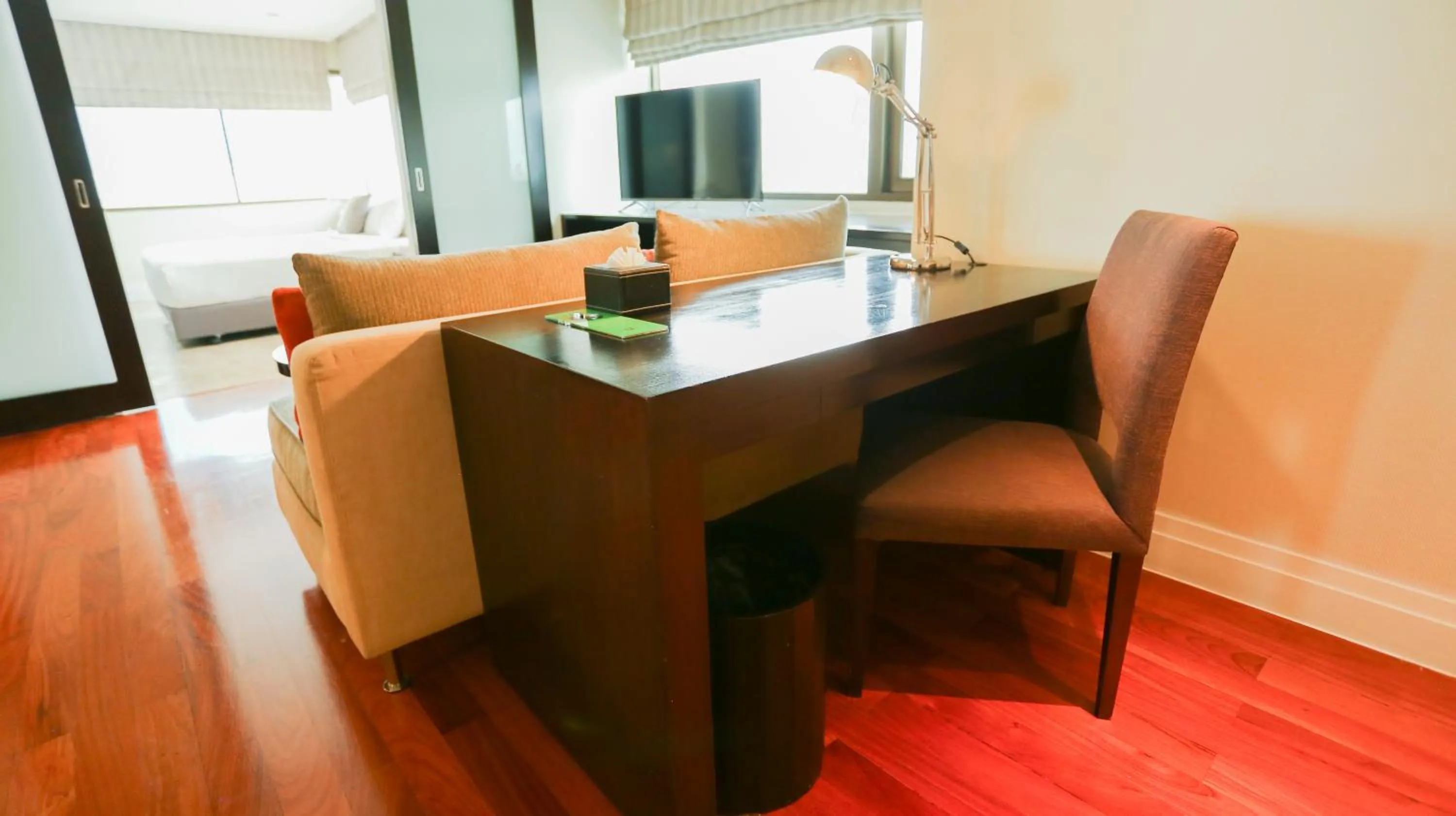 Living room in The Quarter Saladaeng by UHG