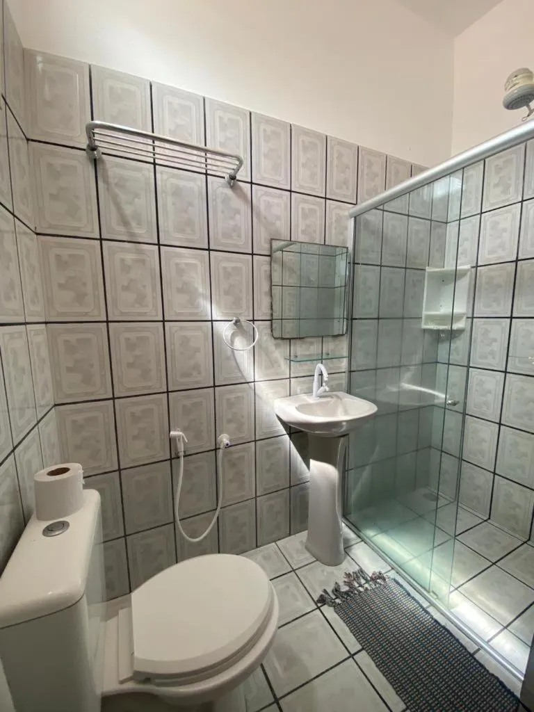 Bathroom in Pousada Pedra Furada