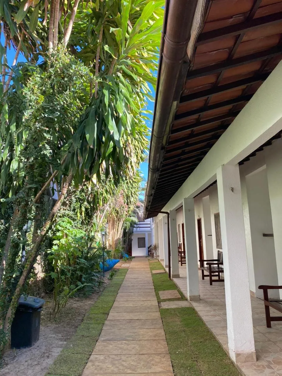 Garden in Pousada Pedra Furada