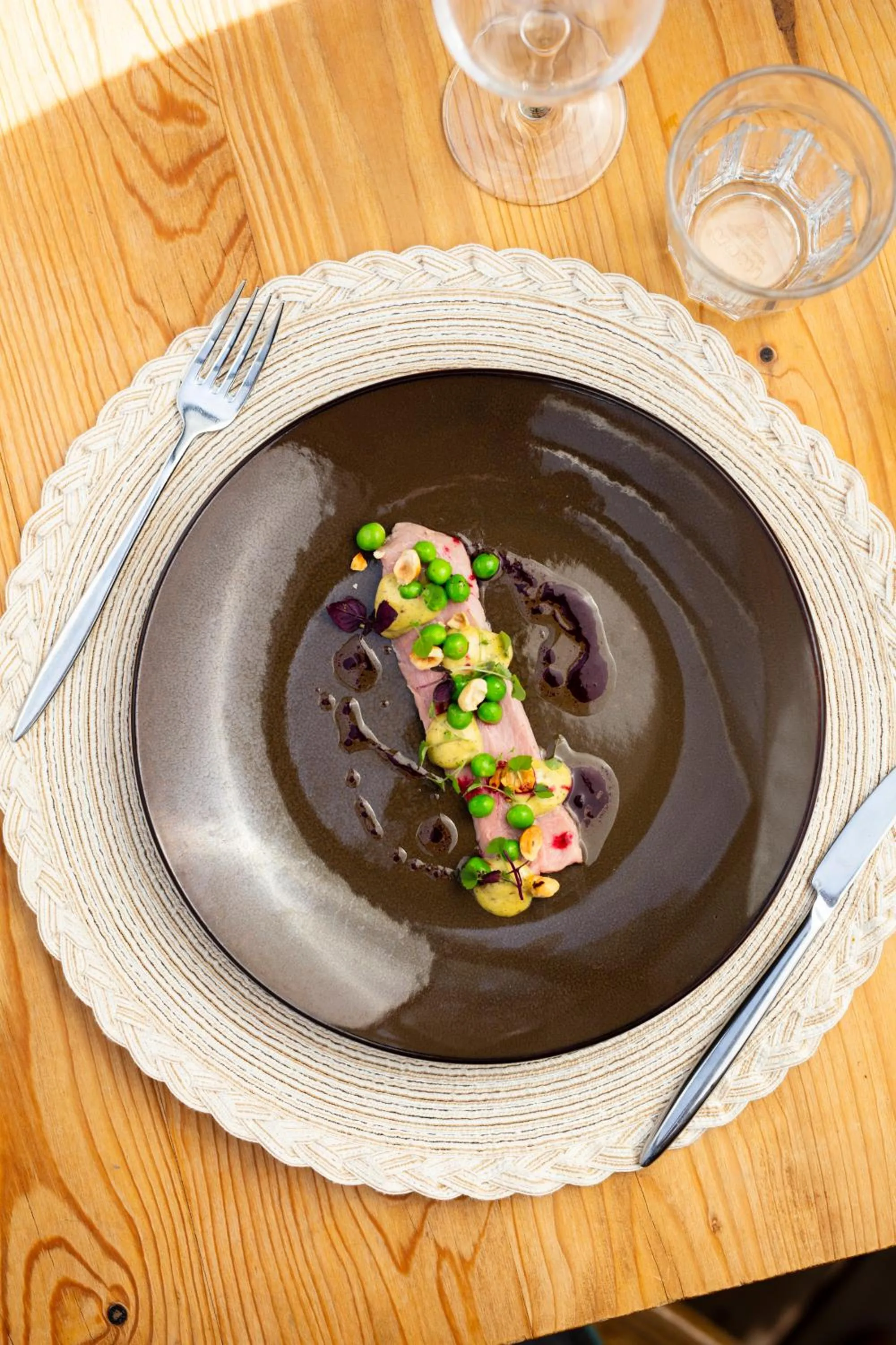 Food and drinks in La Villa Vicha, The Originals Relais